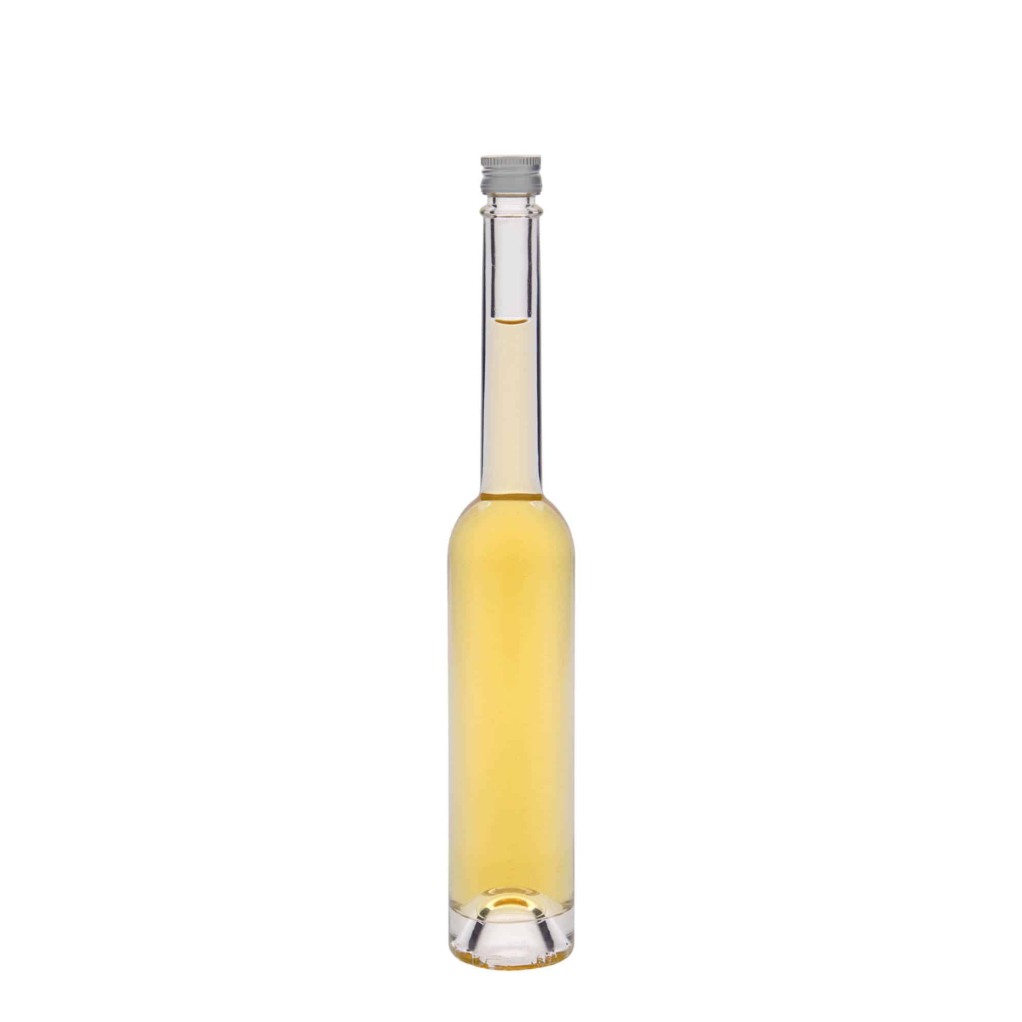 100 ml Glasflasche 'Platina', Mündung: PP 18