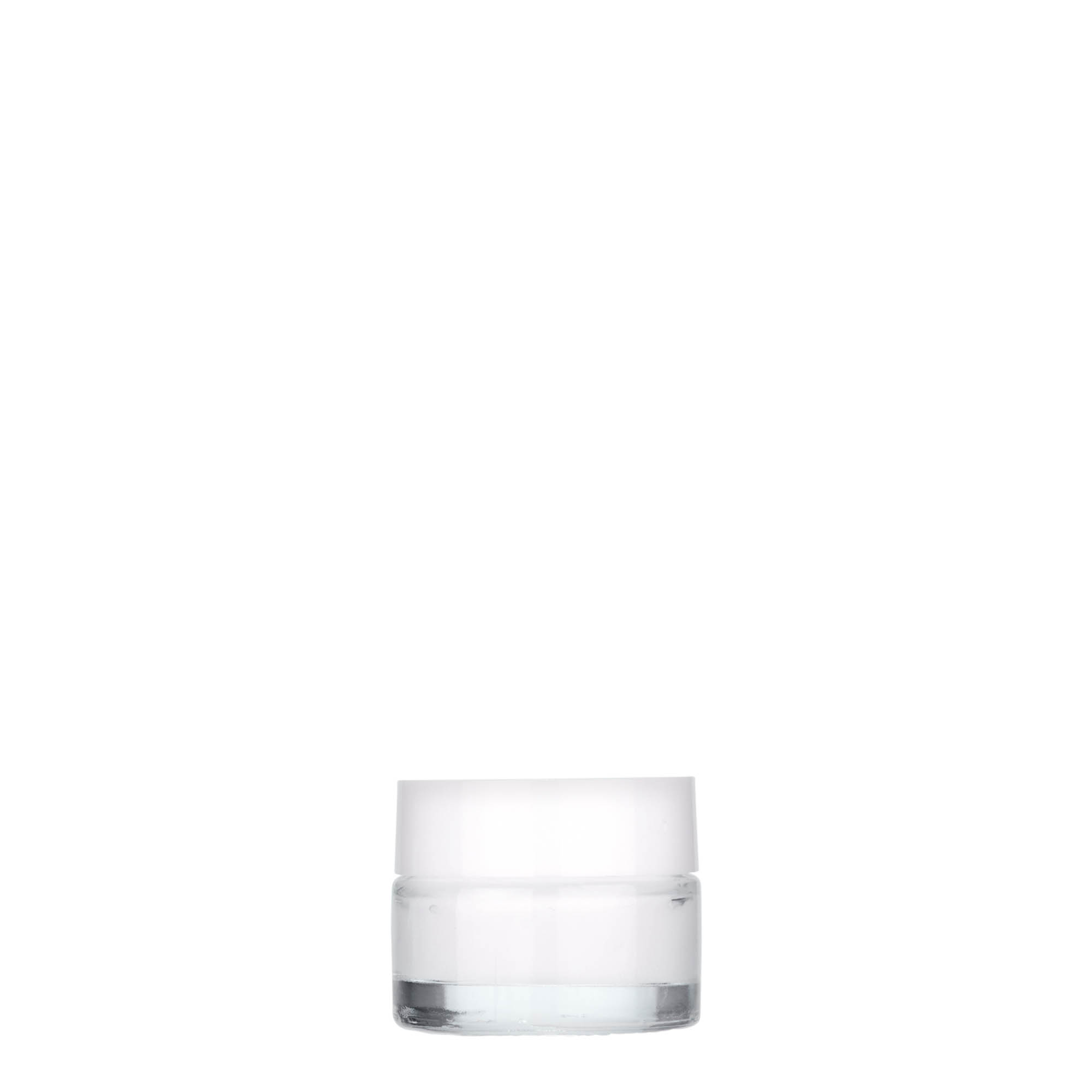 5 ml Tiegel „Beauty“, Glas, Mündung: Schraubverschluss
