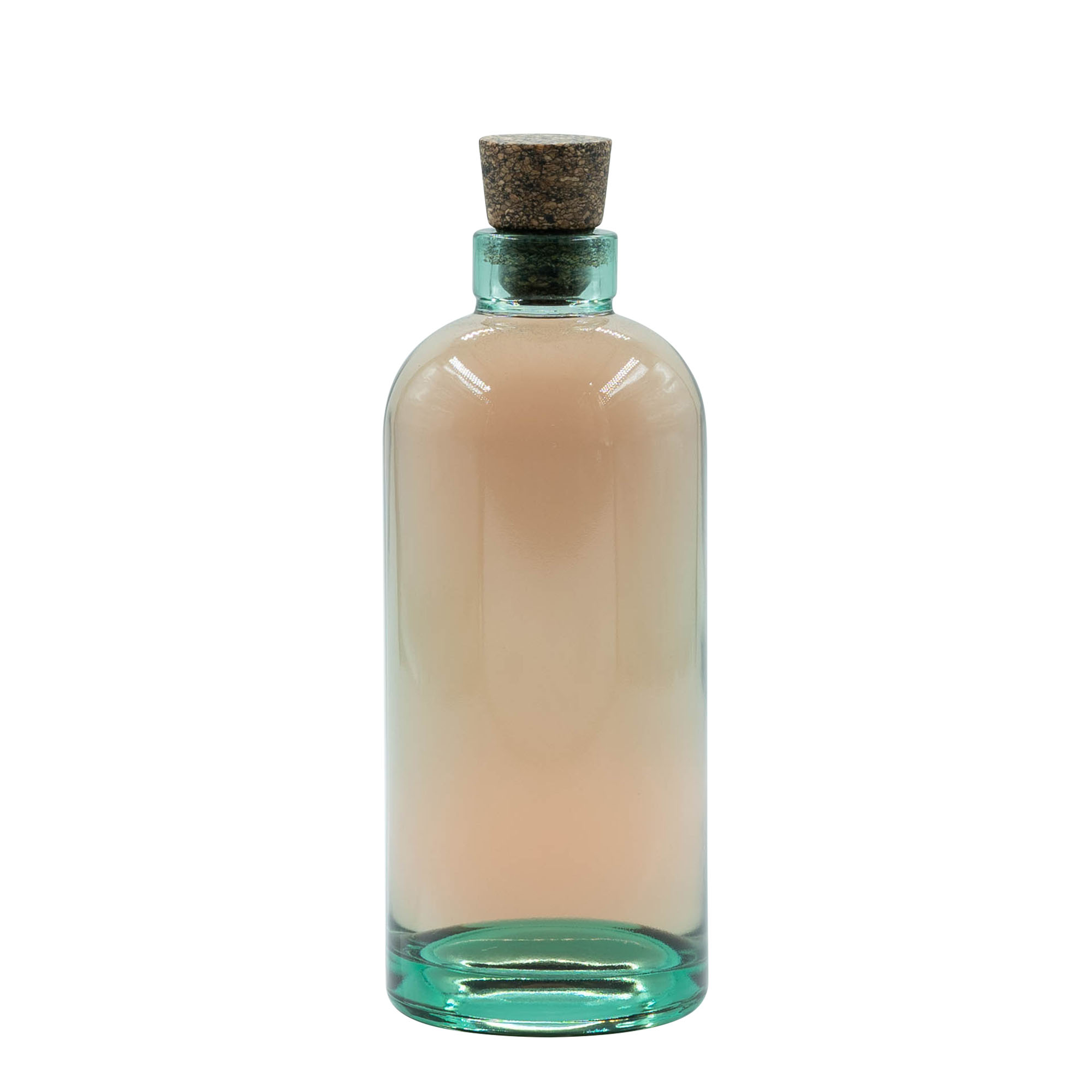 500 ml Glasflasche „Farm“, Mündung: Kork