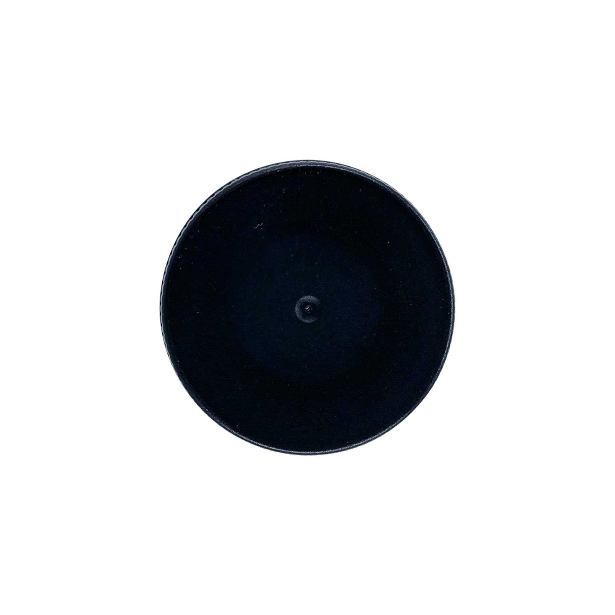 Schraubverschluss mit EPE-Einlage, PP-Kunststoff, schwarz, für Mündung: DIN 40
