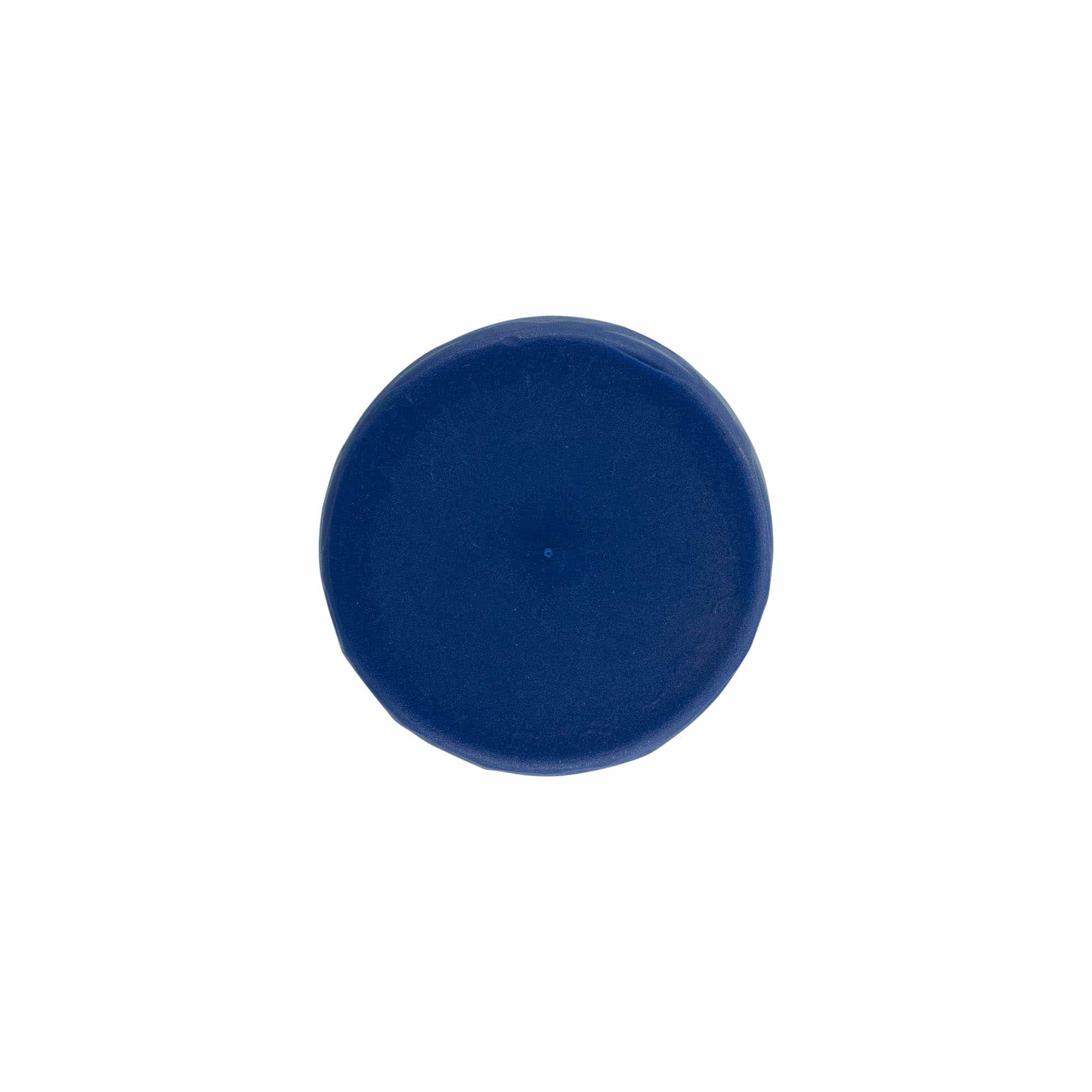 Stülpdeckel für Enghals-Keramiktopf, HDPE-Kunststoff, blau