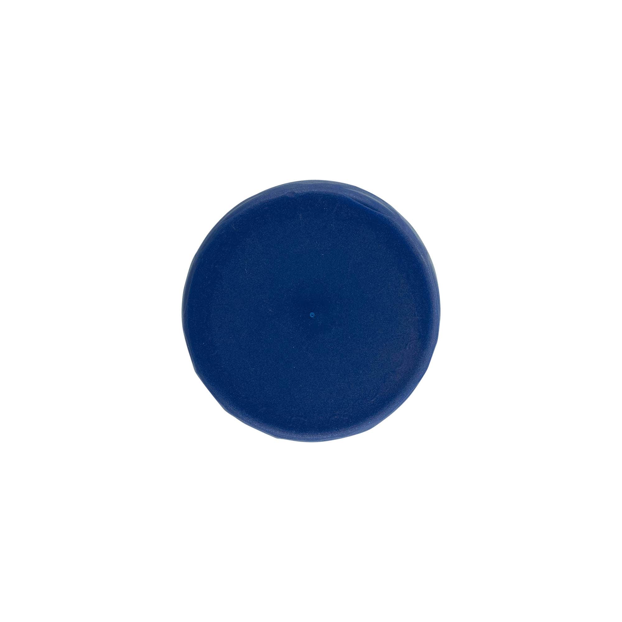 Stülpdeckel für Enghals-Keramiktopf, HDPE-Kunststoff, blau Stülpdeckel für Enghals-Keramiktopf, HDPE-Kunststoff, blau