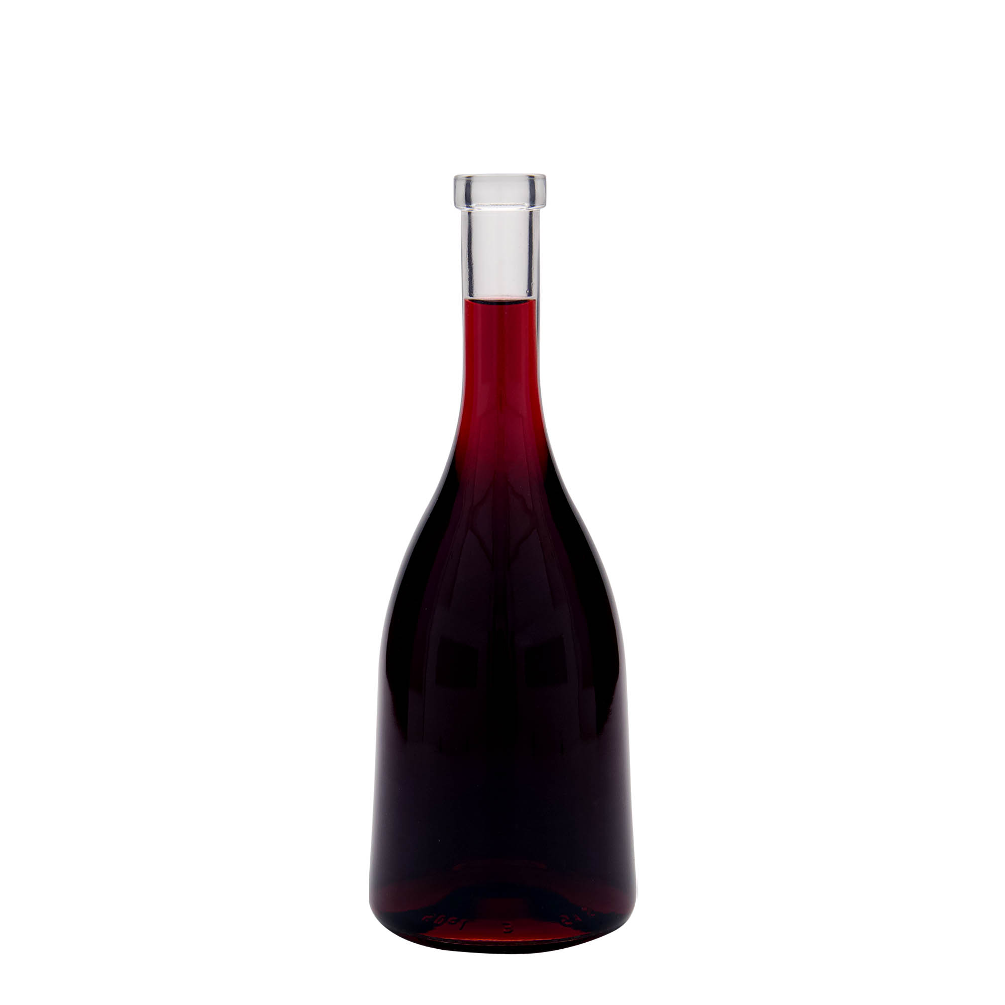 500 ml Glasflasche 'Rustica speciale speciale', Mündung: Kork