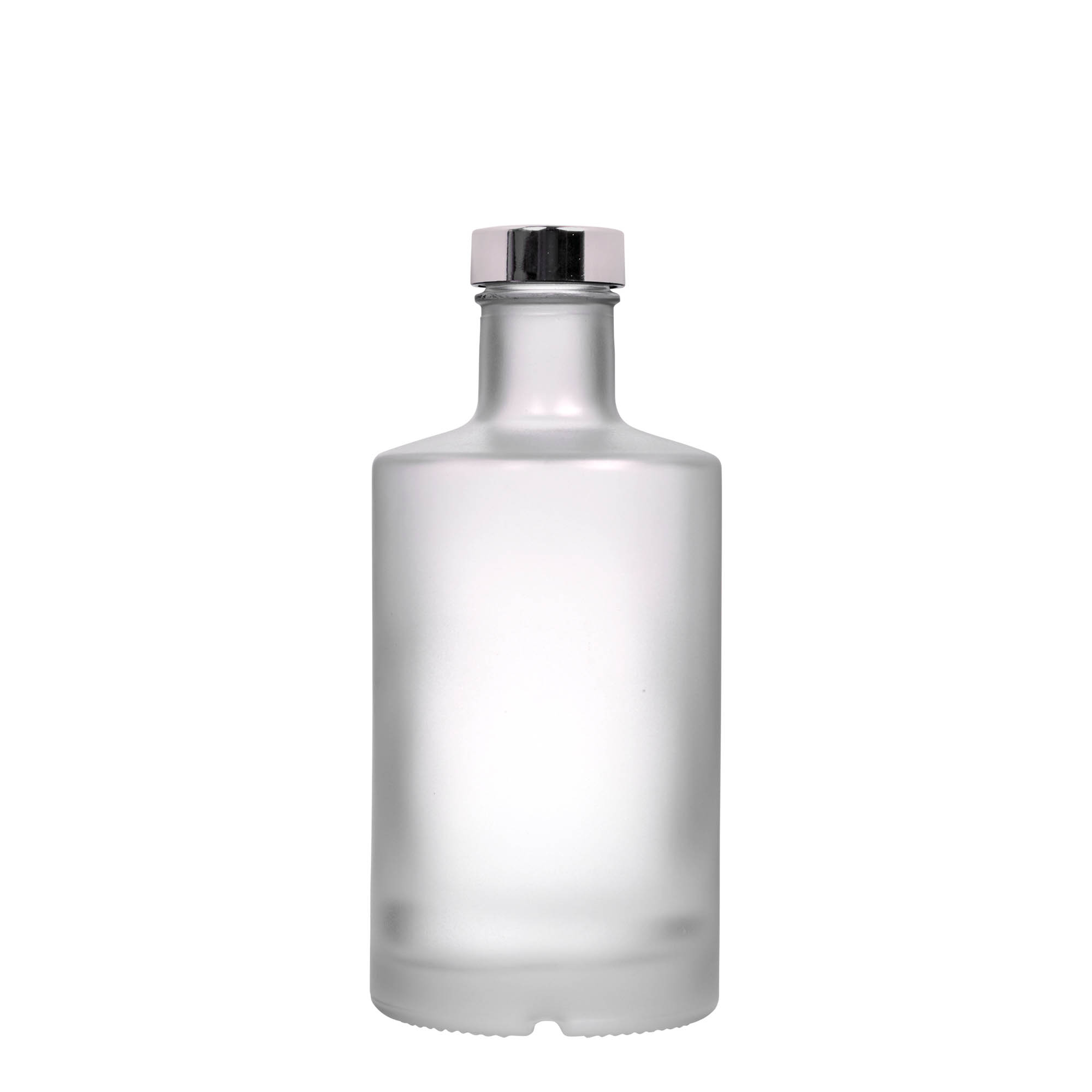 500 ml Glasflasche 'Caroline', geeist, Mündung: GPI 33 500 ml Glasflasche 'Caroline', geeist, Mündung: GPI 33