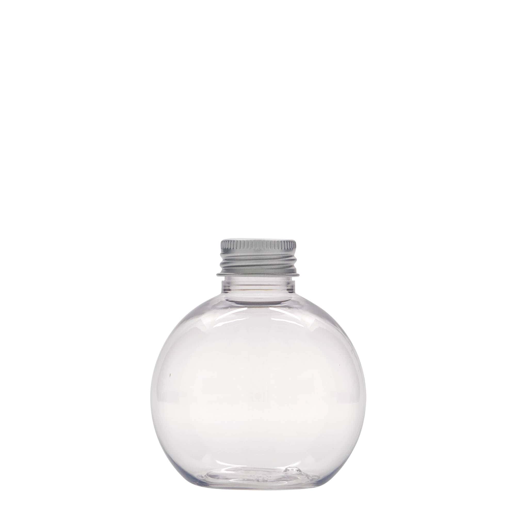 150 ml PET-Flasche „Perry“, rund, Kunststoff, Mündung:  24/410