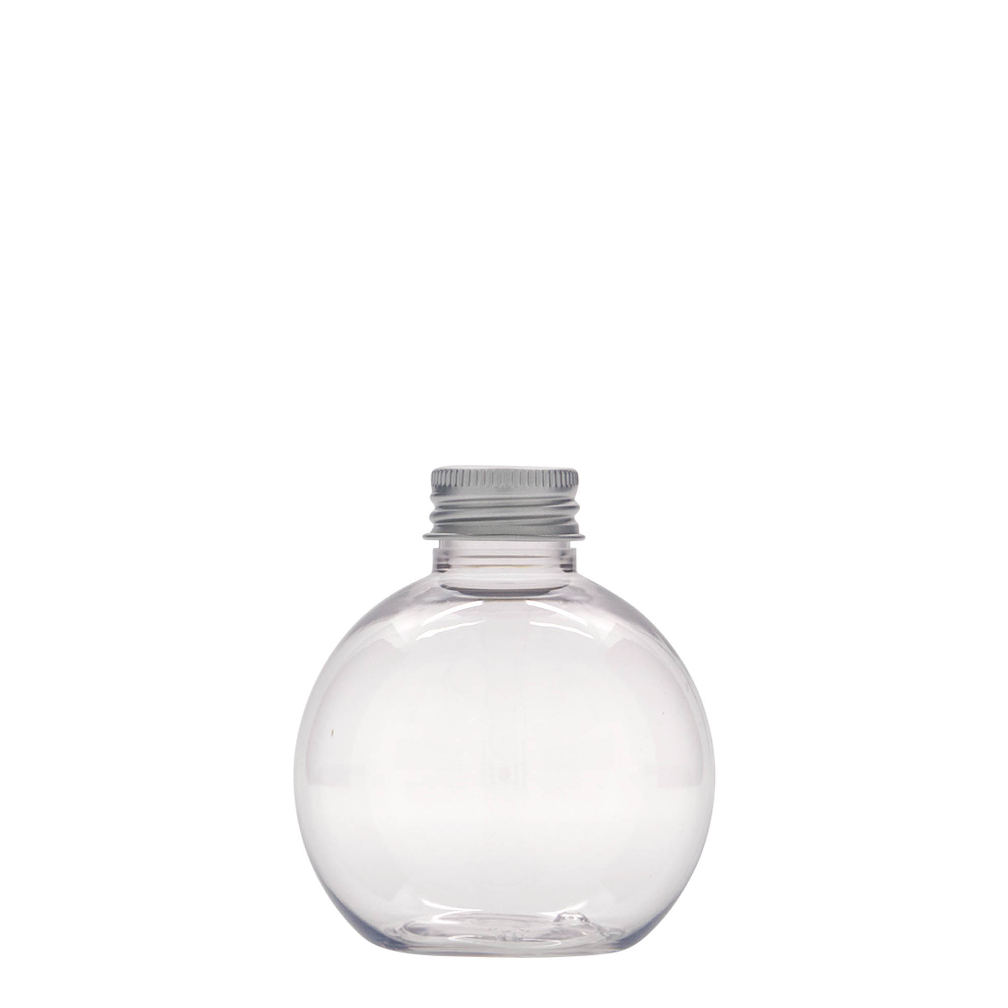 150 ml PET-Flasche „Perry“, rund, Kunststoff, Mündung:  24/410