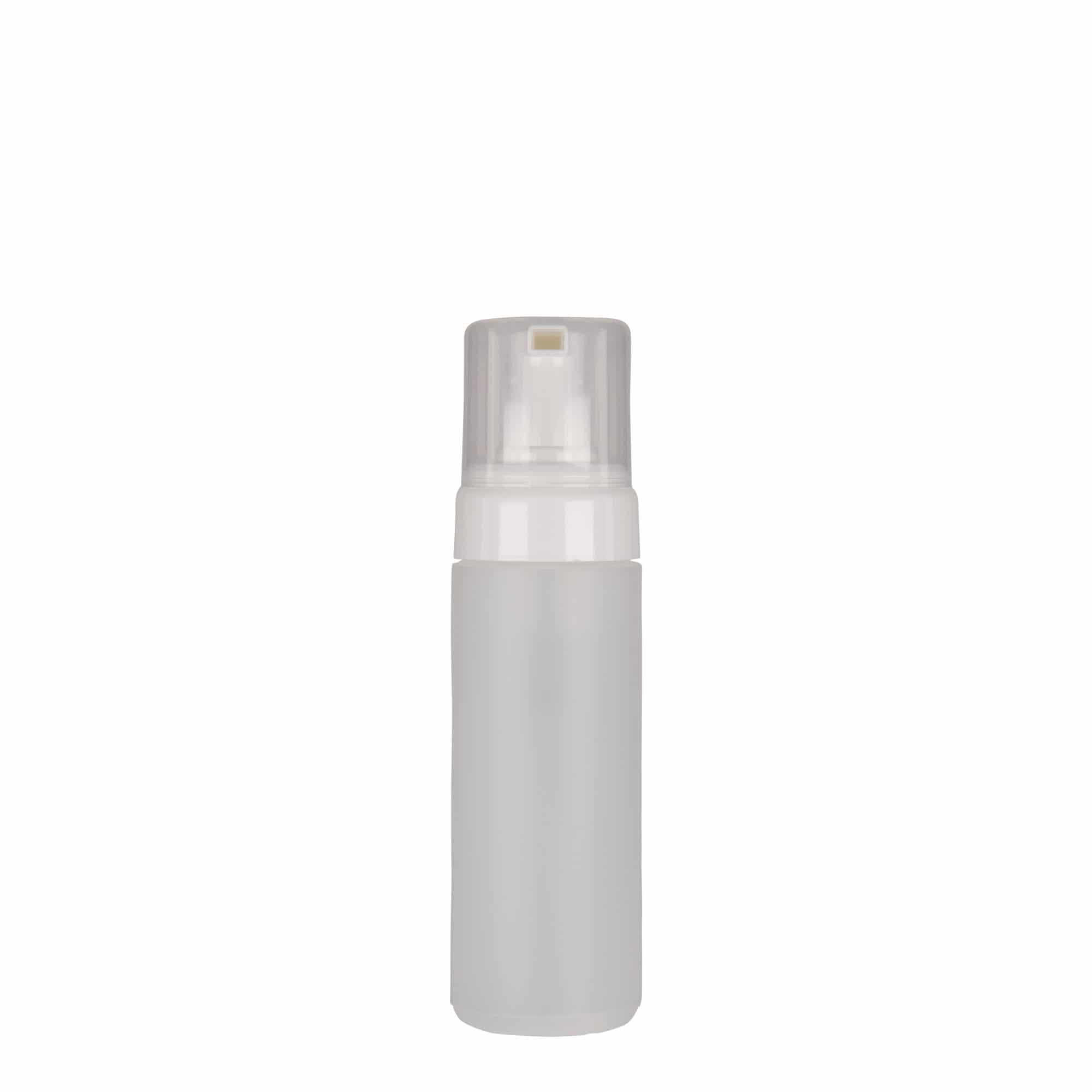 150 ml Spenderflasche „Foamer“, PE-Kunststoff, natur, Mündung: Schraubverschluss