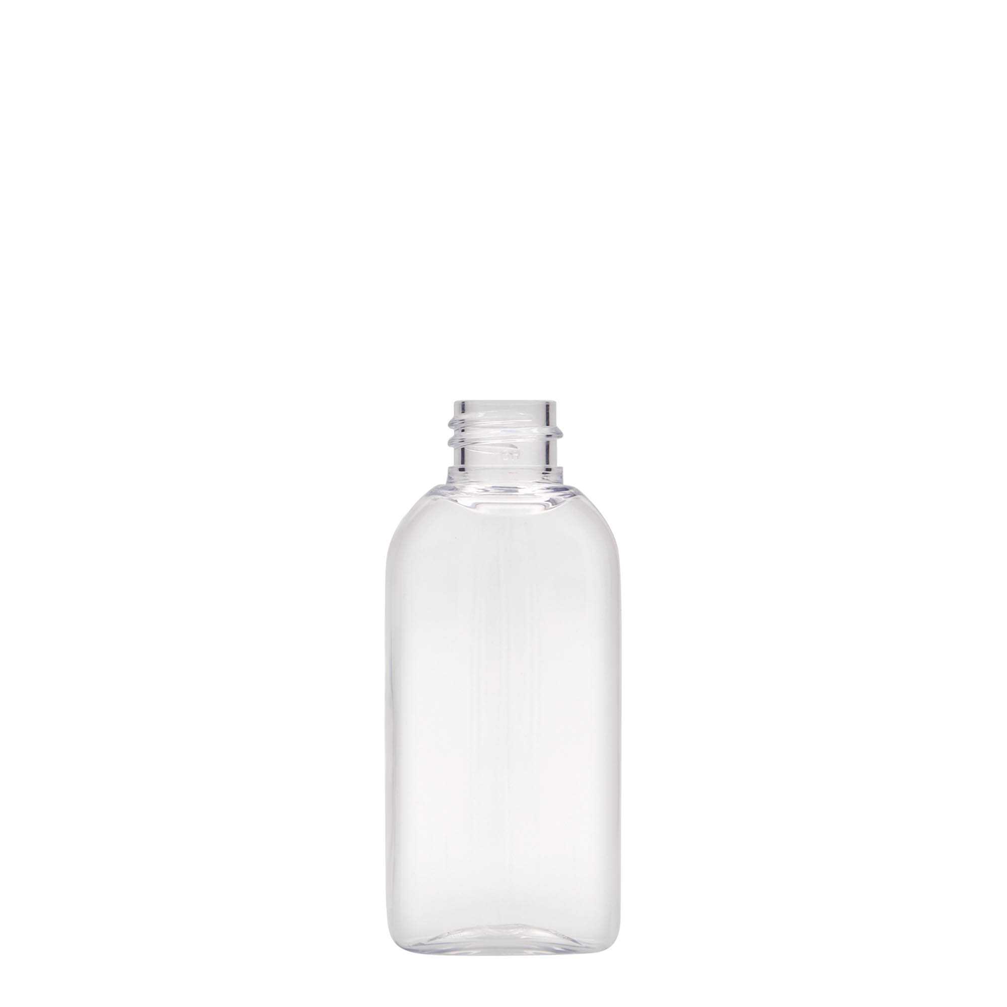 50 ml PET-Flasche 'Iris', oval, Kunststoff, Mündung: 20/410