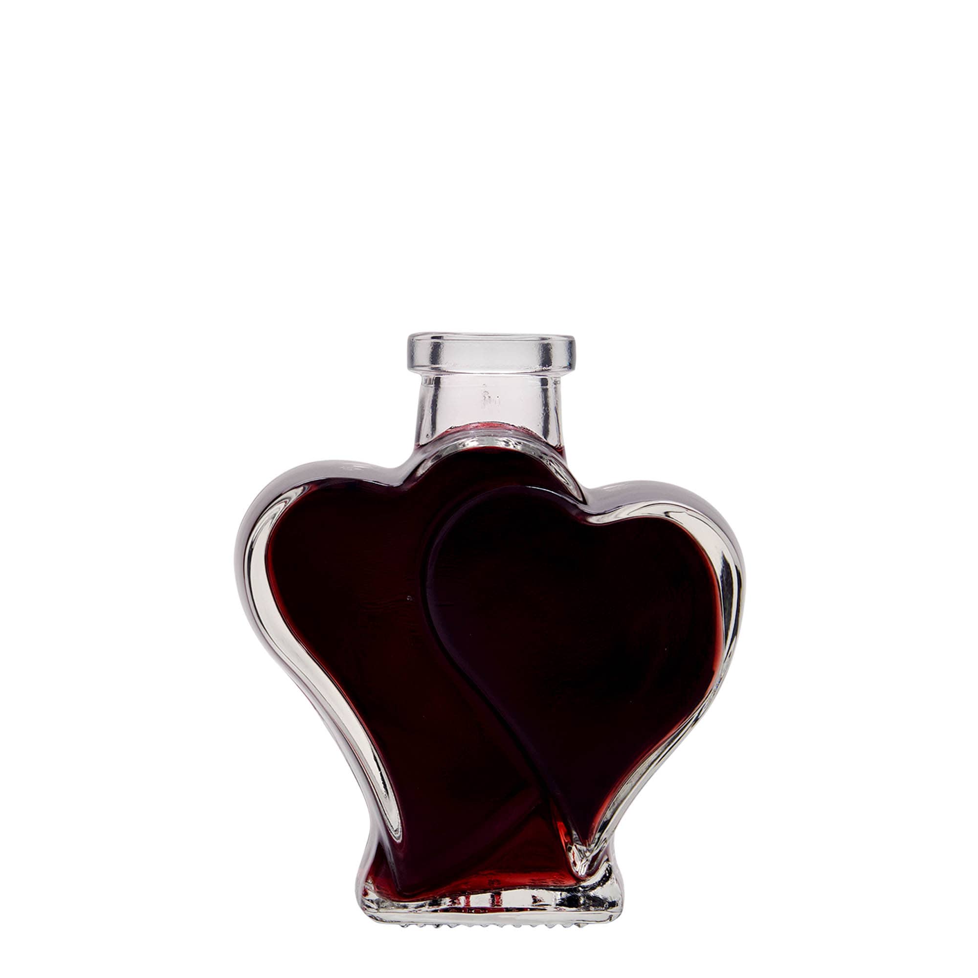 200 ml Glasflasche „Doppelherz“, Mündung: Kork