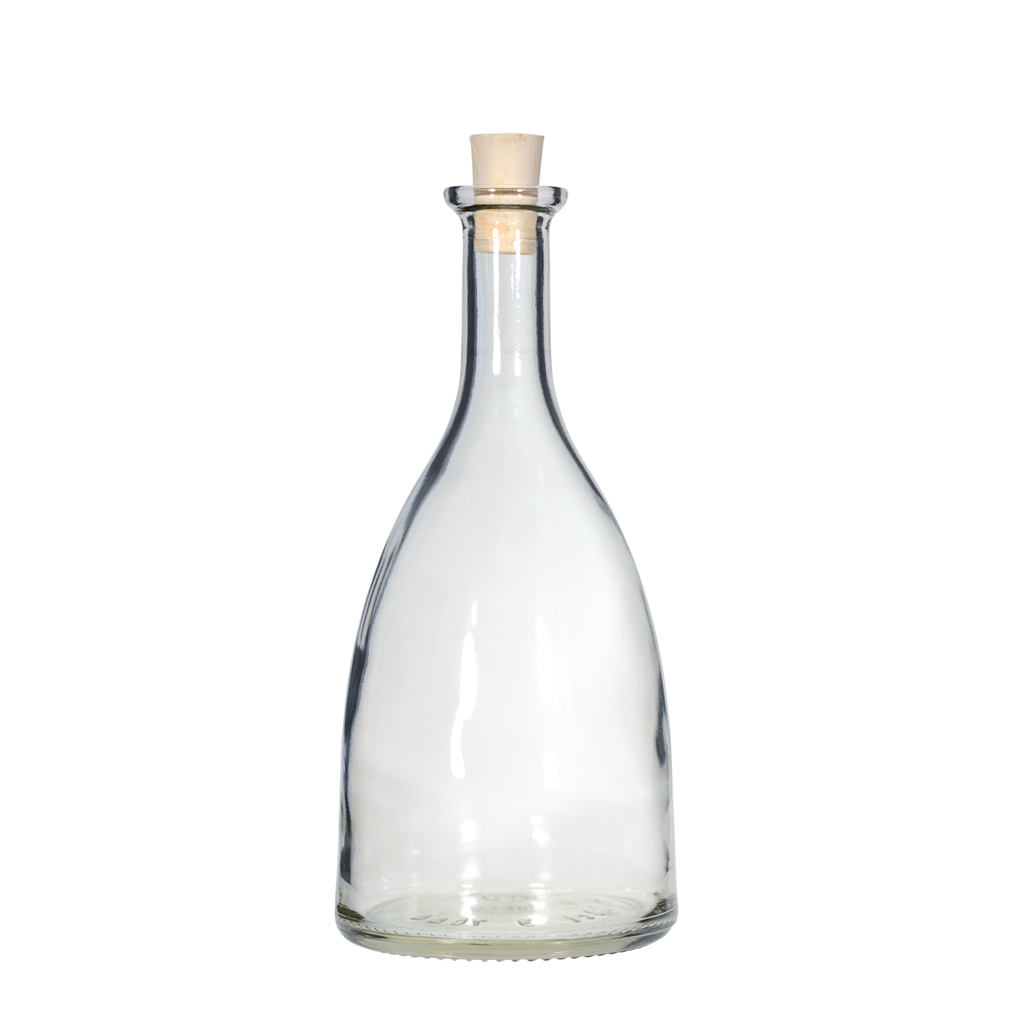 700 ml Glasflasche „Viola“, Mündung: Kork