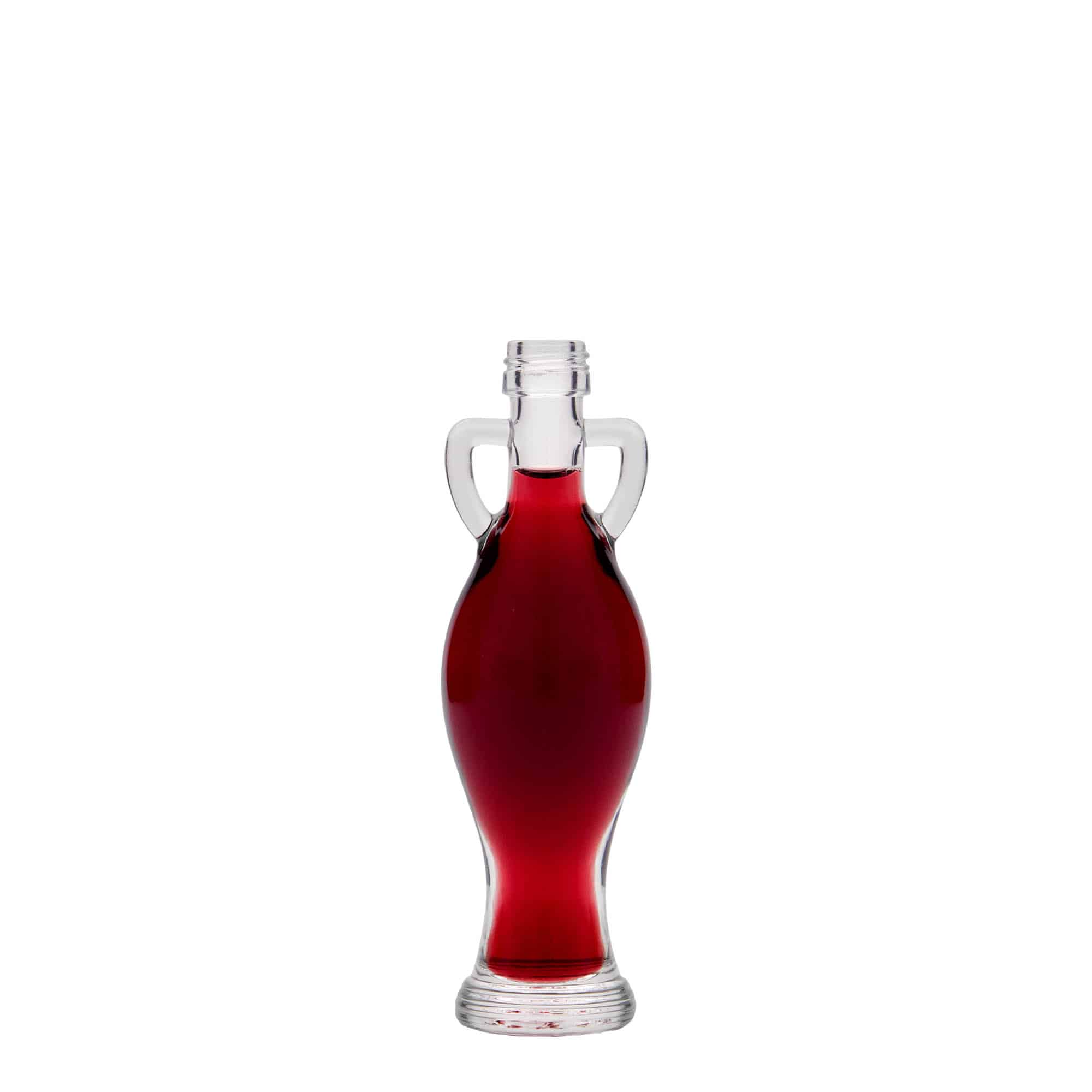 40 ml Glasflasche „Amphore“, Mündung: PP 18
