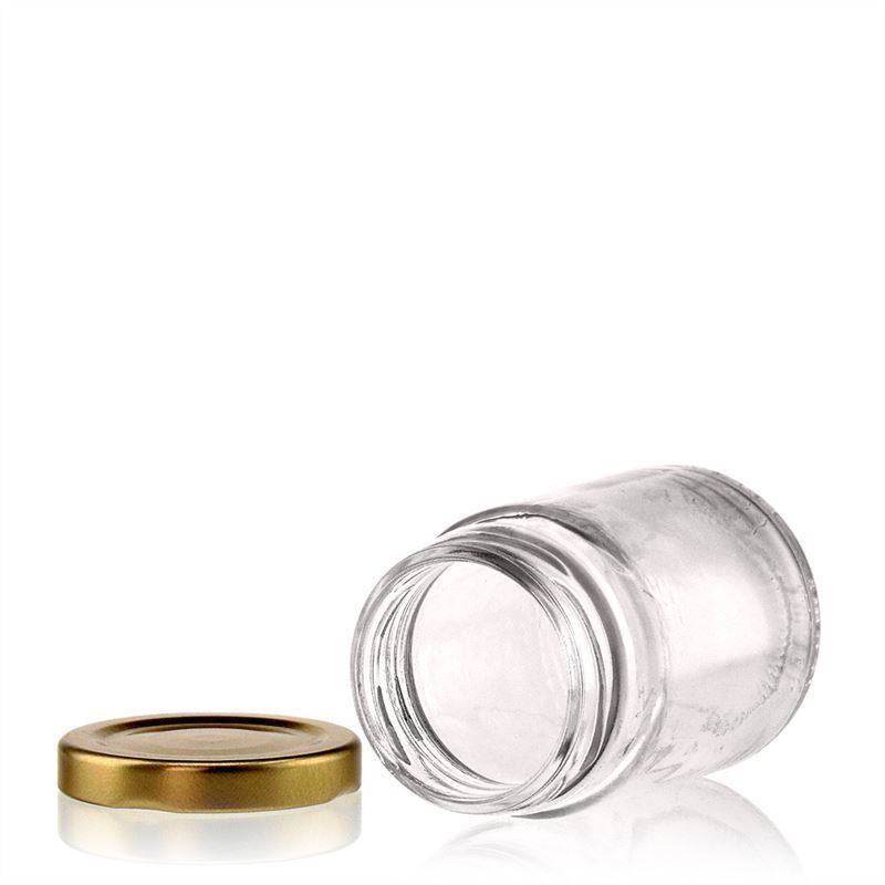 106 ml hohes Rundglas, Mündung: Twist-Off (TO 48) 106 ml hohes Rundglas, Mündung: Twist-Off (TO 48)