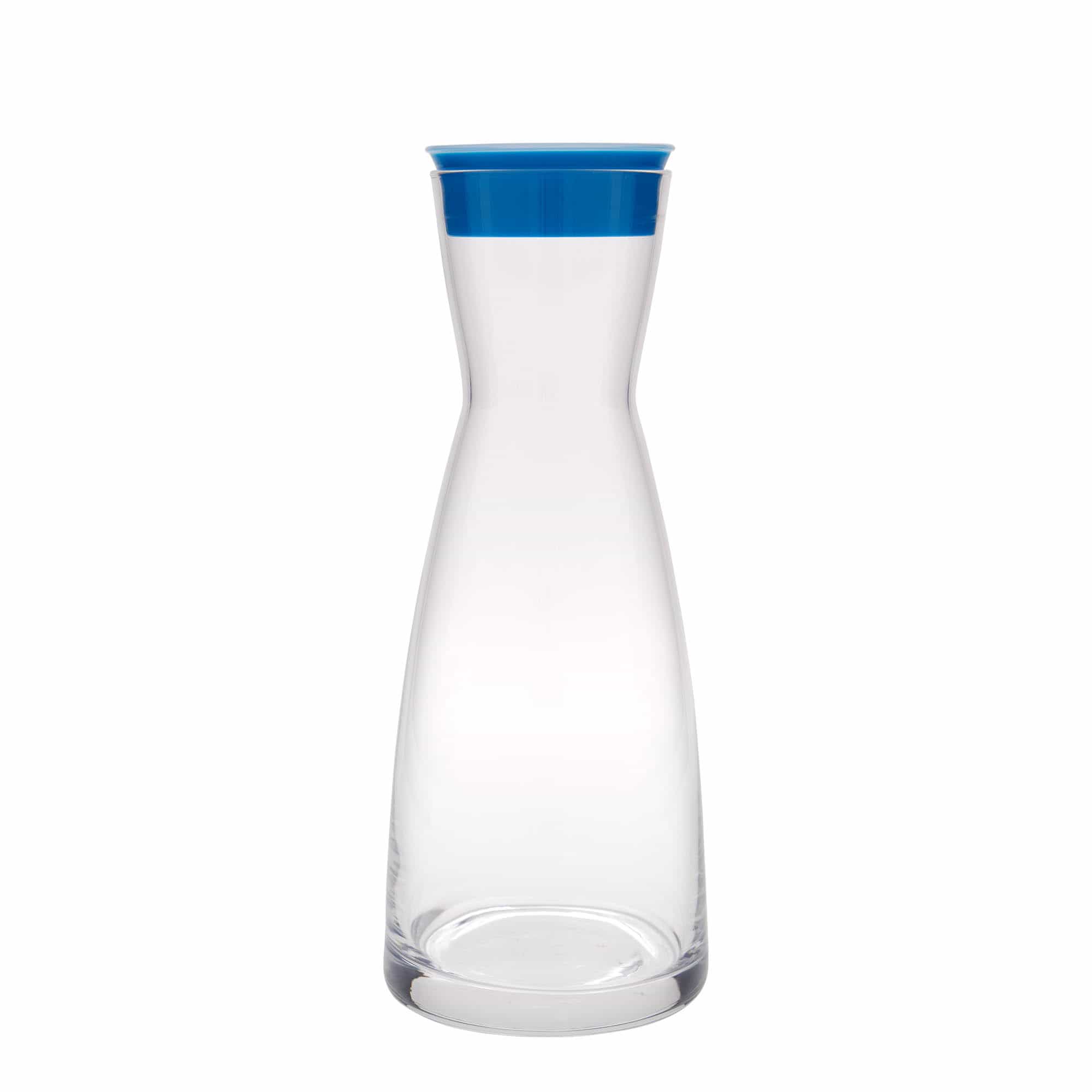 1.000 ml Karaffe 'Ypsilon', Glas, blau