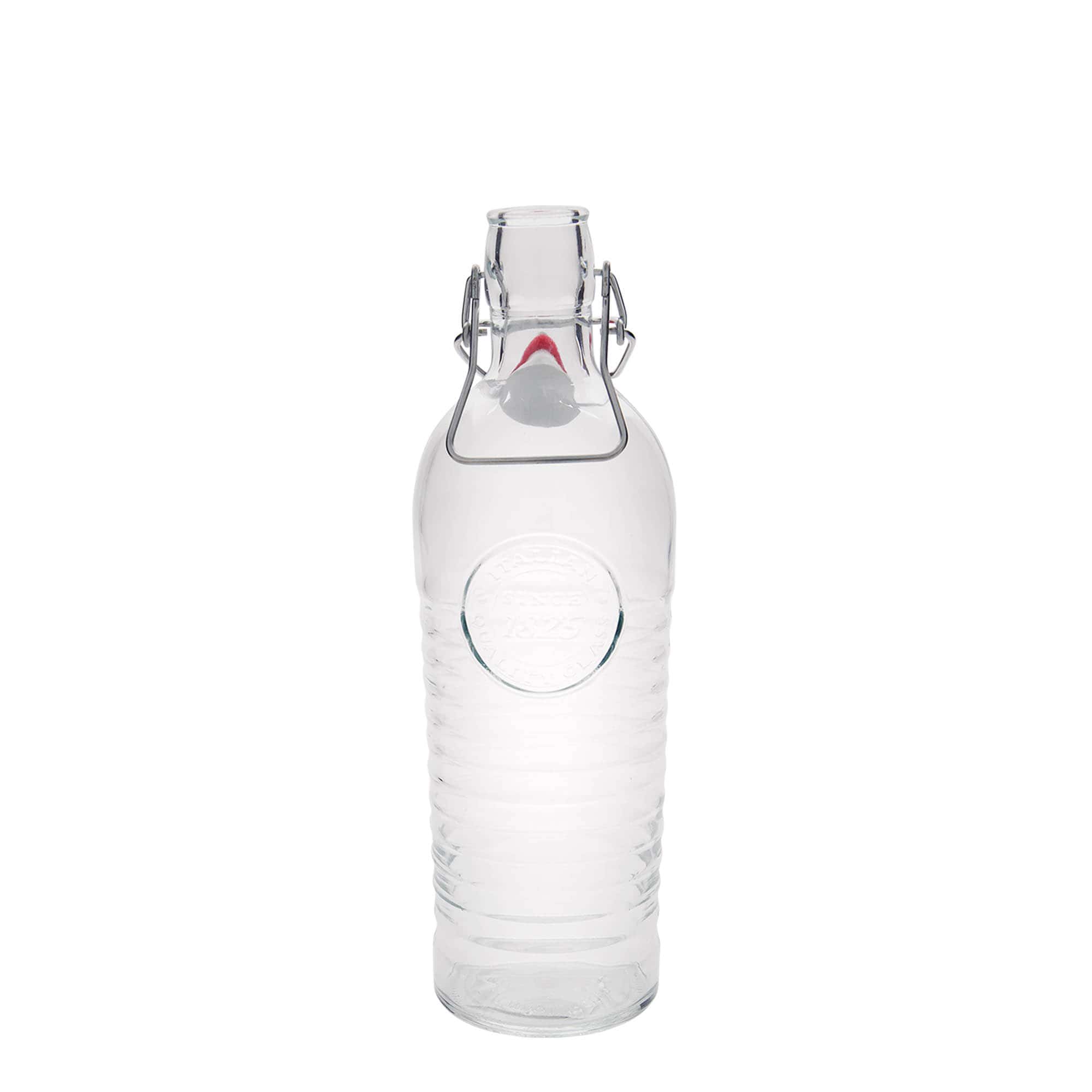 1.200 ml Glasflasche „Officina 1825“, Mündung: Bügelverschluss