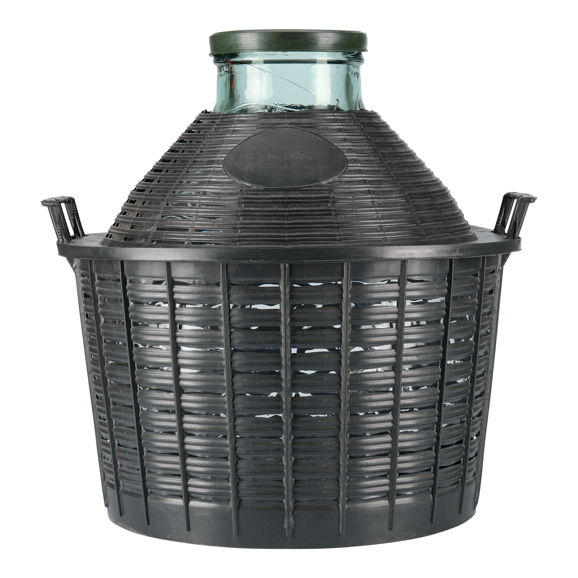 25 l Ballonflasche Weithals, Glas, Mündung: Stülpdeckel 25 l Ballonflasche Weithals, Glas, Mündung: Stülpdeckel