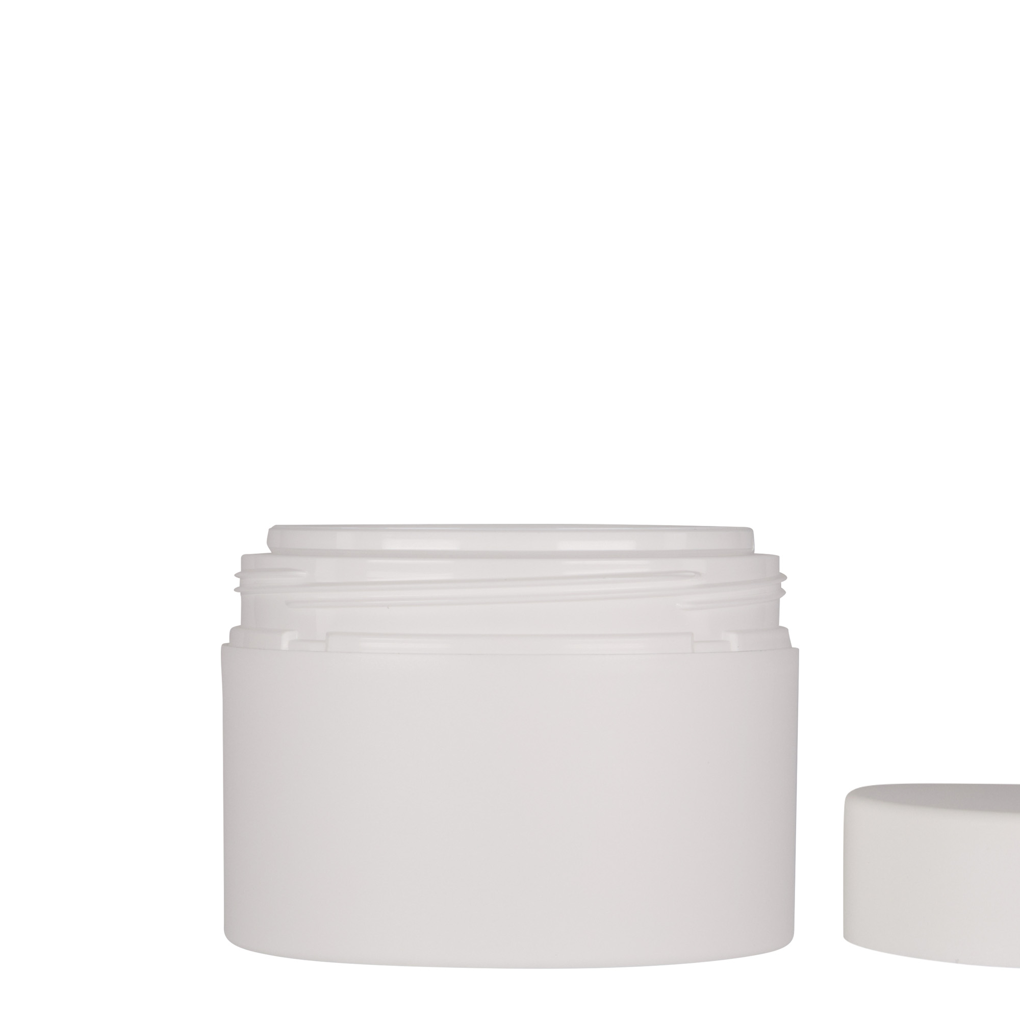 250 ml Kunststoffdose 'Antonella', PP, weiß, Mündung: Schraubverschluss