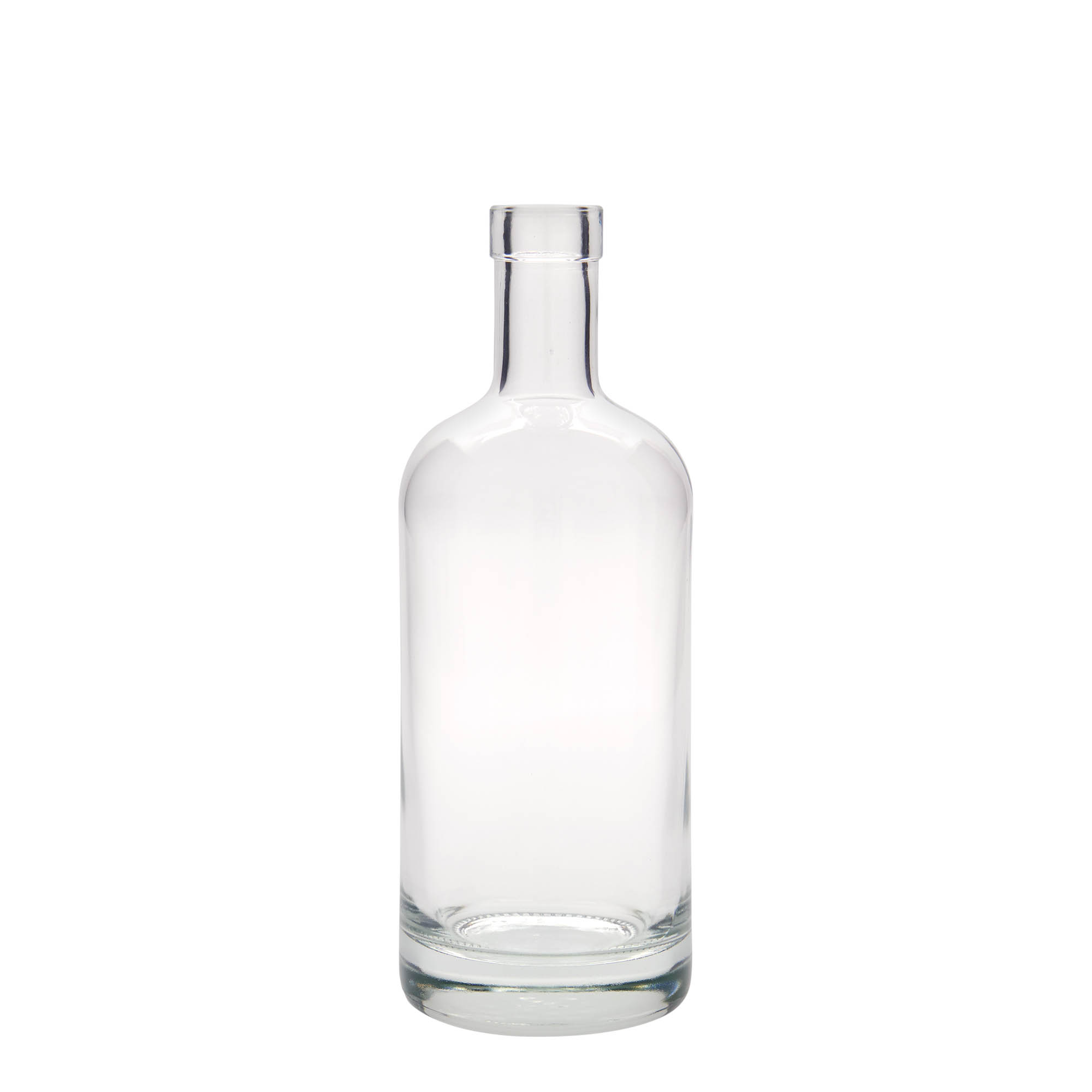 500 ml Glasflasche 'Linea Uno', Mündung: Kork 500 ml Glasflasche 'Linea Uno', Mündung: Kork