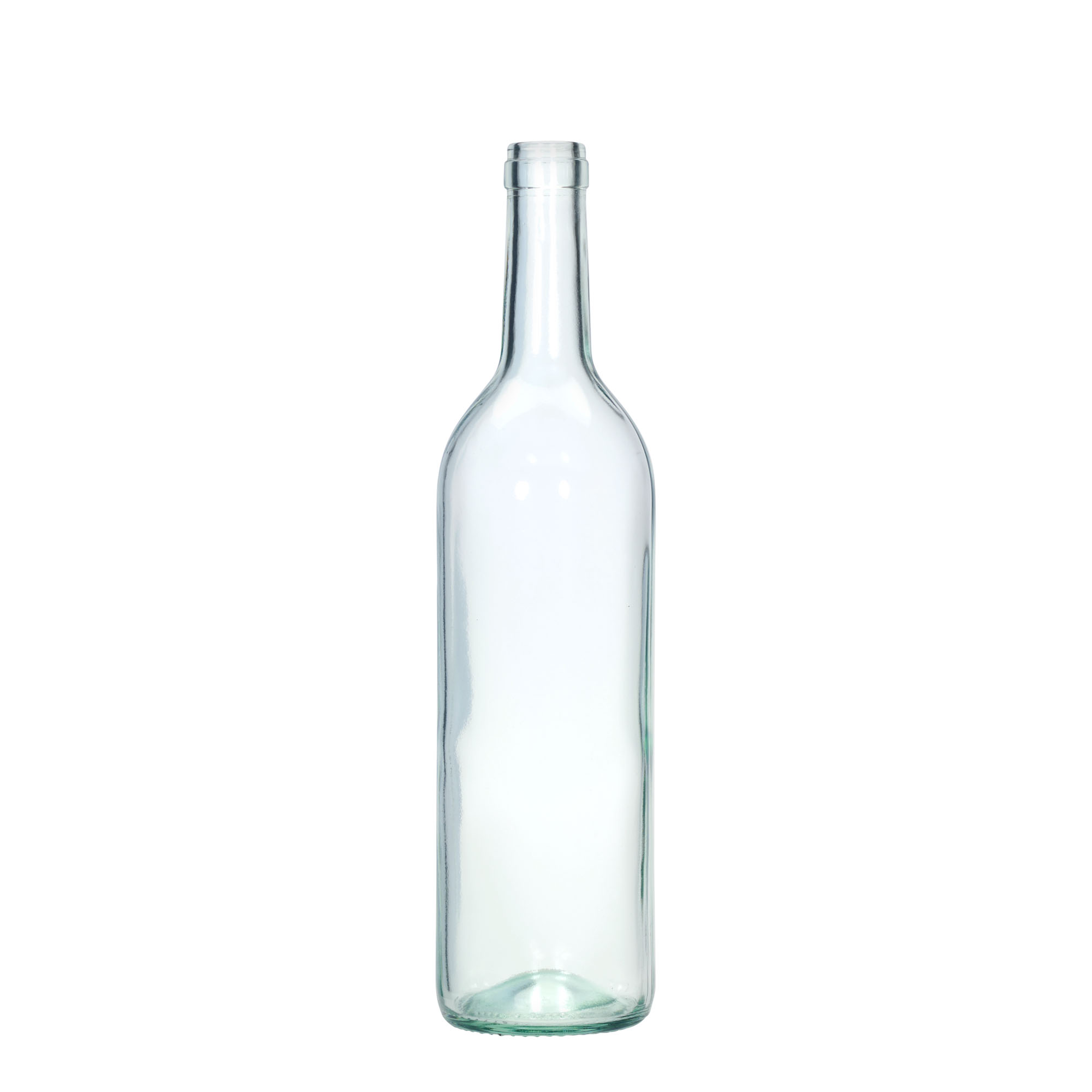 750 ml Glasflasche 'Bordeaux Tradition', Mündung: Kork 750 ml Glasflasche 'Bordeaux Tradition', Mündung: Kork