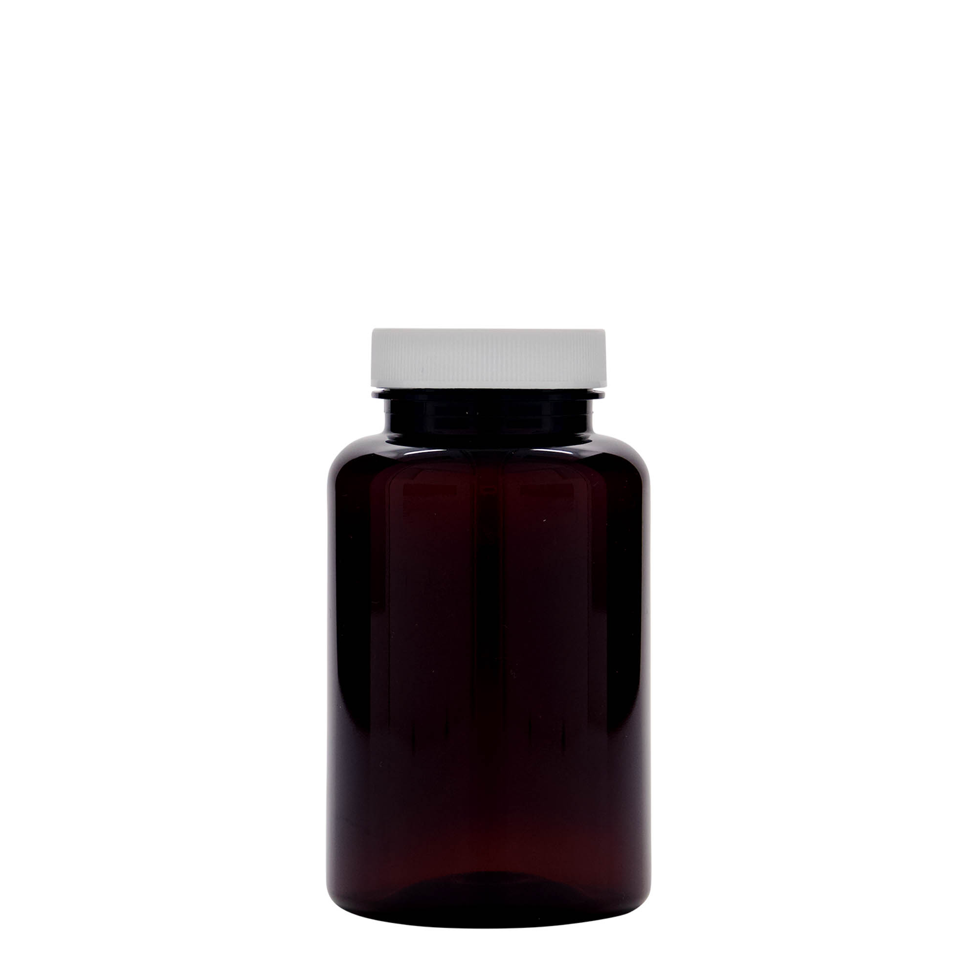 250 ml PET-Packer, Kunststoff, braun, Mündung: 45/400 250 ml PET-Packer, Kunststoff, braun, Mündung: 45/400