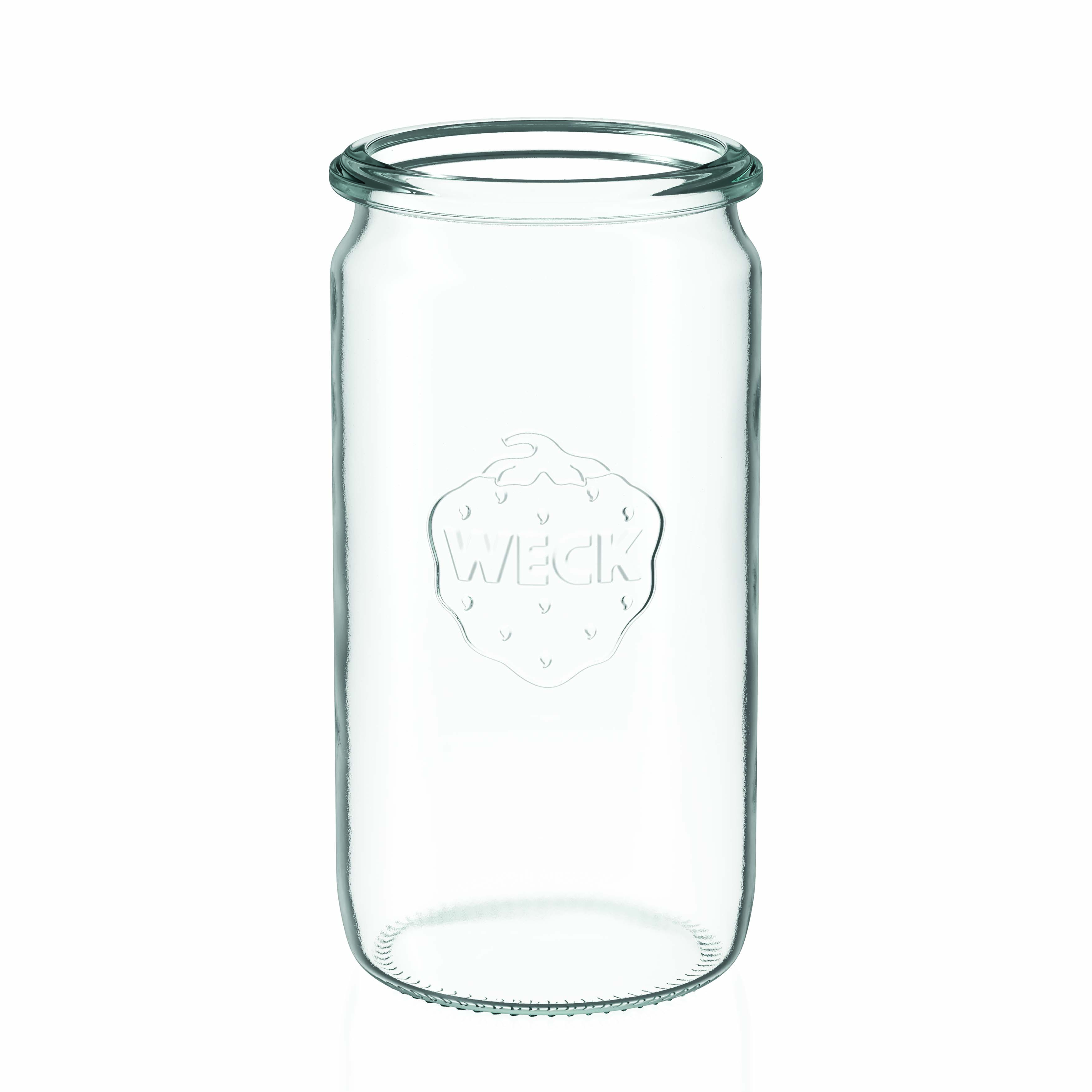340 ml WECK-Zylinderglas, Mündung: Rundrand 340 ml WECK-Zylinderglas, Mündung: Rundrand