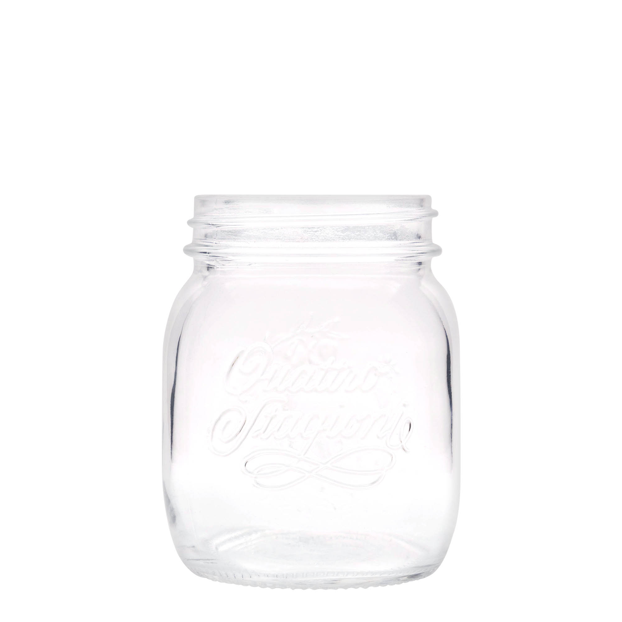 700 ml Glas „Quattro Stagioni“, Mündung: Schraubverschluss