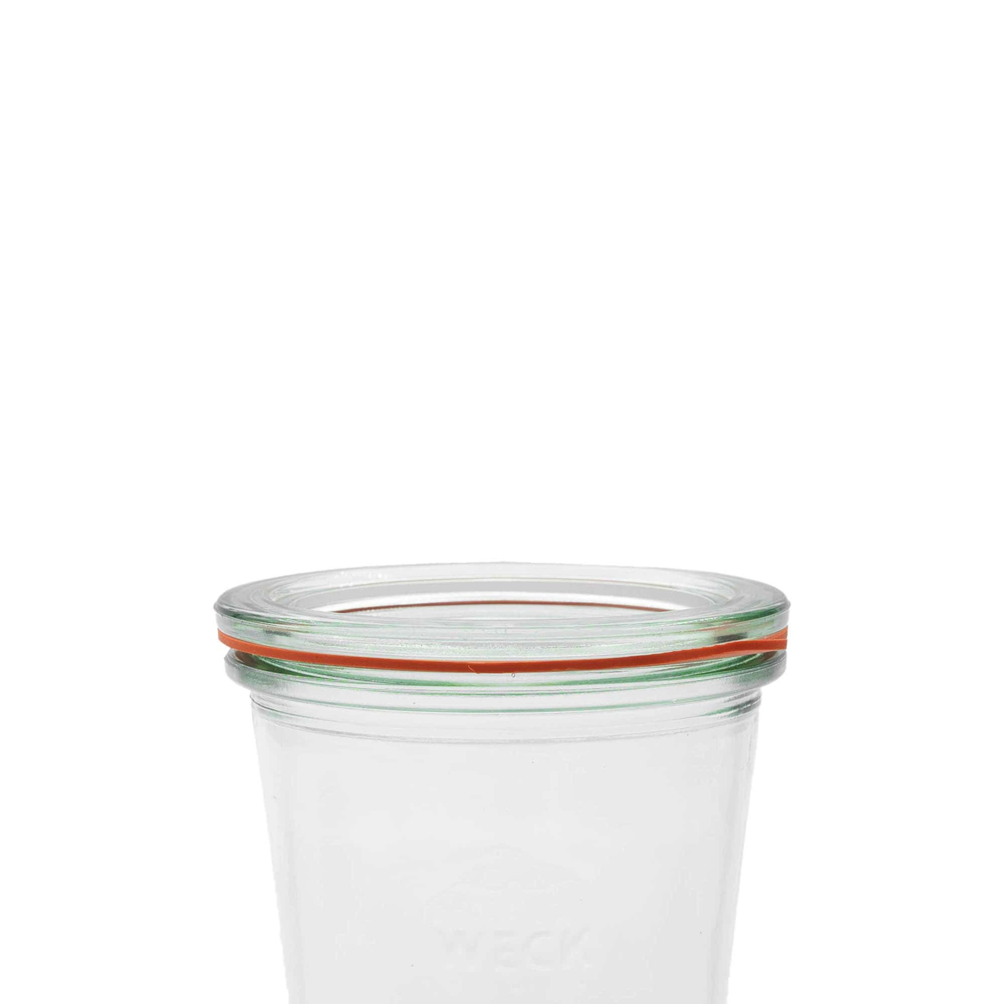 WECK-Einkochring RR80, rot, Mündung: Rundrand