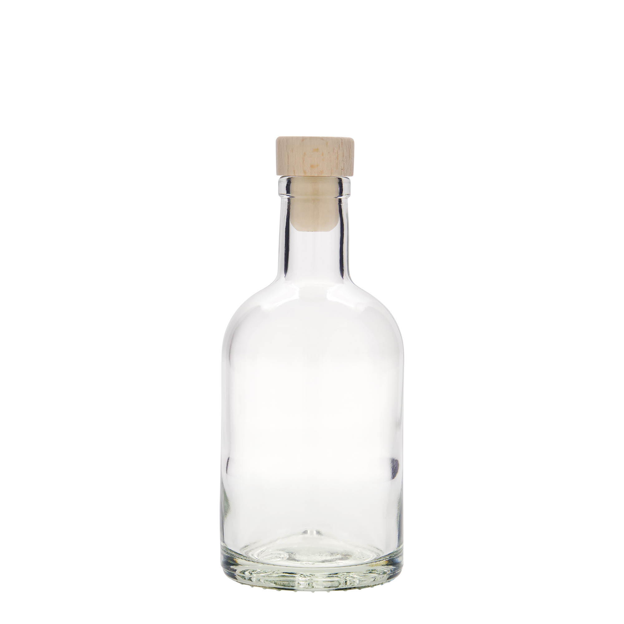 250 ml Glasflasche „First Class“, Mündung: Kork