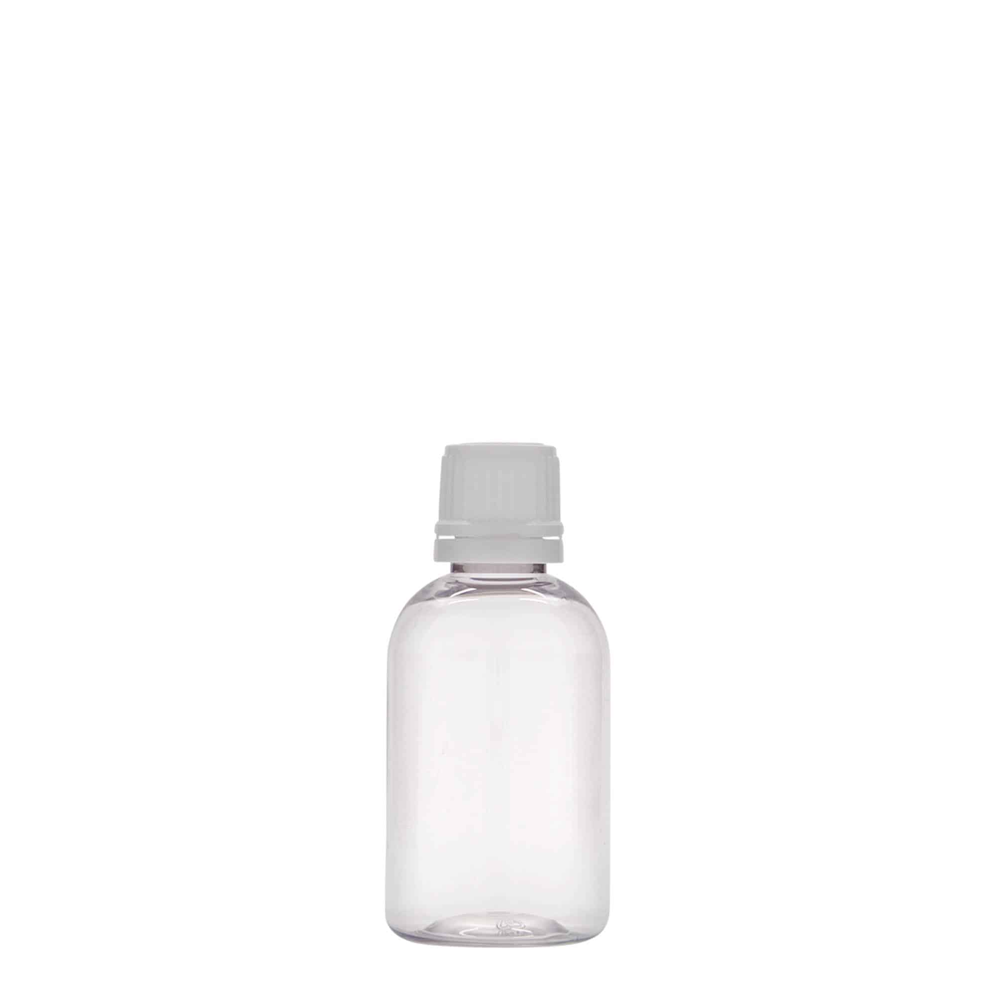 50 ml PET-Medizinflasche 'Easy Living', Kunststoff, Mündung: DIN 18