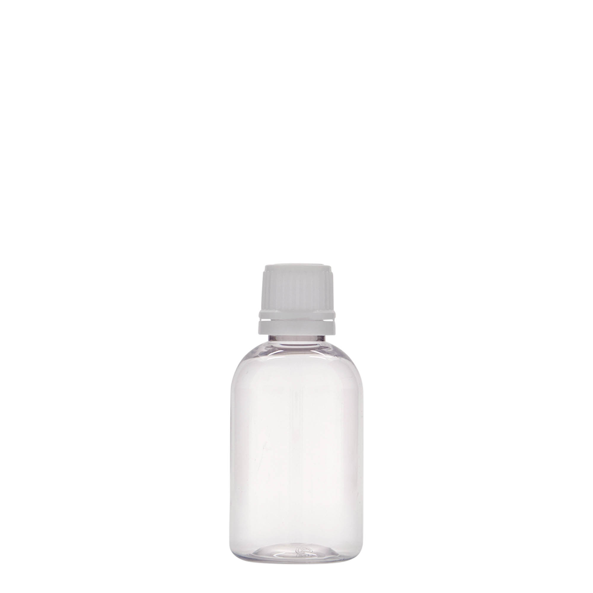 50 ml PET-Medizinflasche 'Easy Living', Kunststoff, Mündung: DIN 18