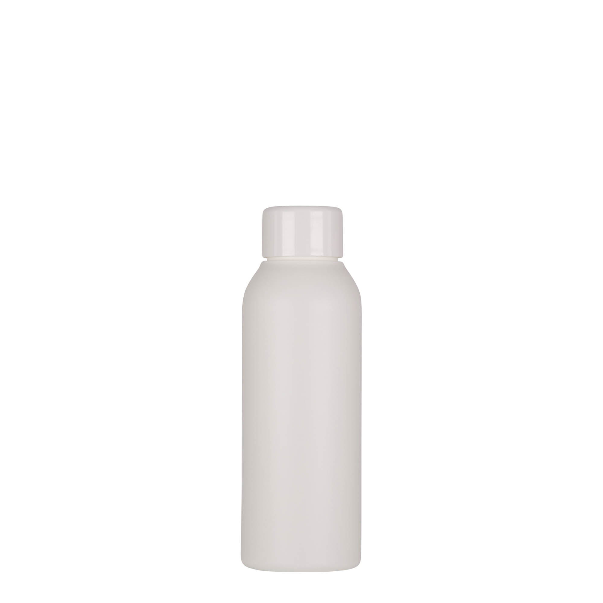 100 ml Kunststoffflasche 'Tuffy', HDPE, weiß, Mündung: 24/410