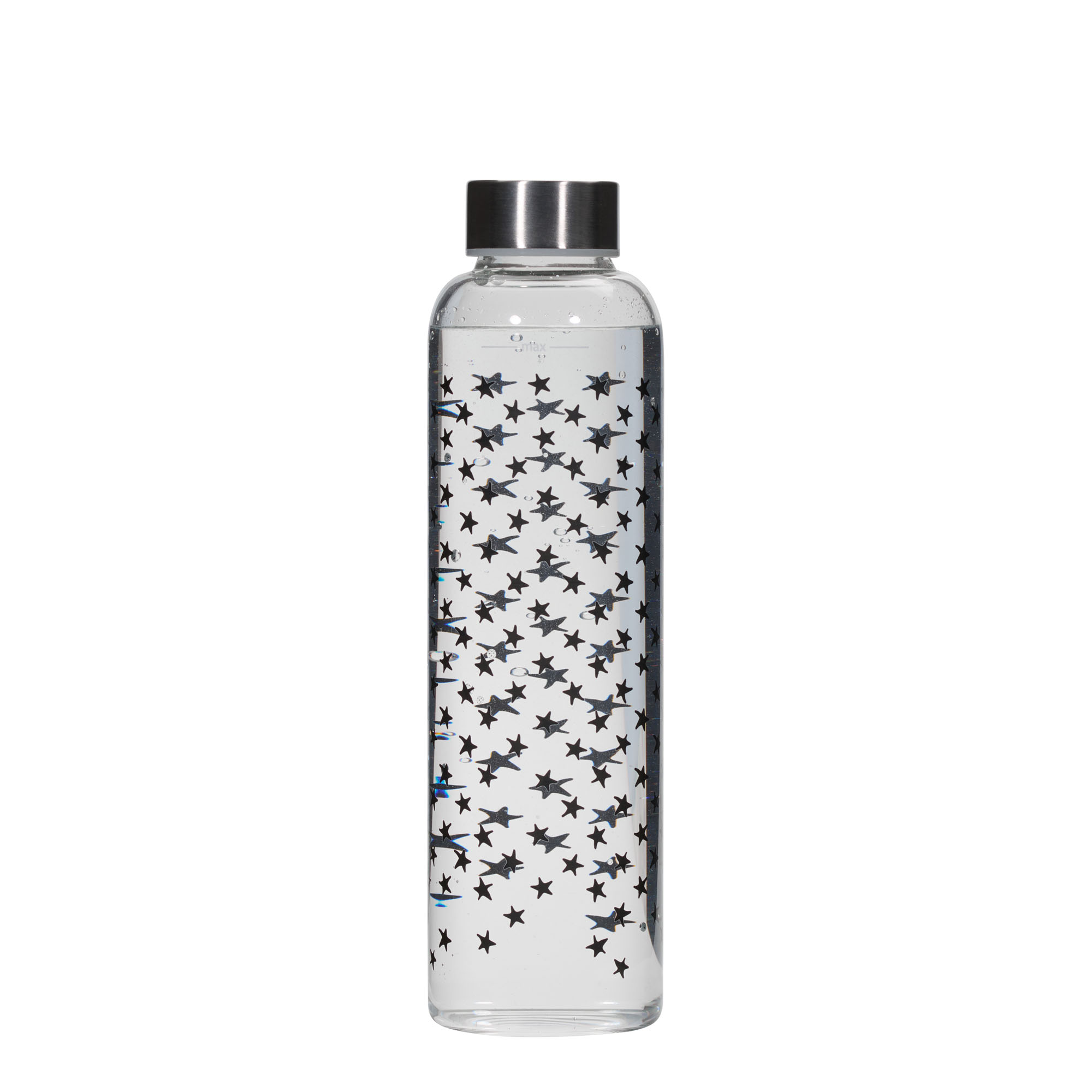 500 ml Trinkflasche 'Perseus - Schwarze Sterne', Mündung: Schraubverschluss 500 ml Trinkflasche 'Perseus - Schwarze Sterne', Mündung: Schraubverschluss