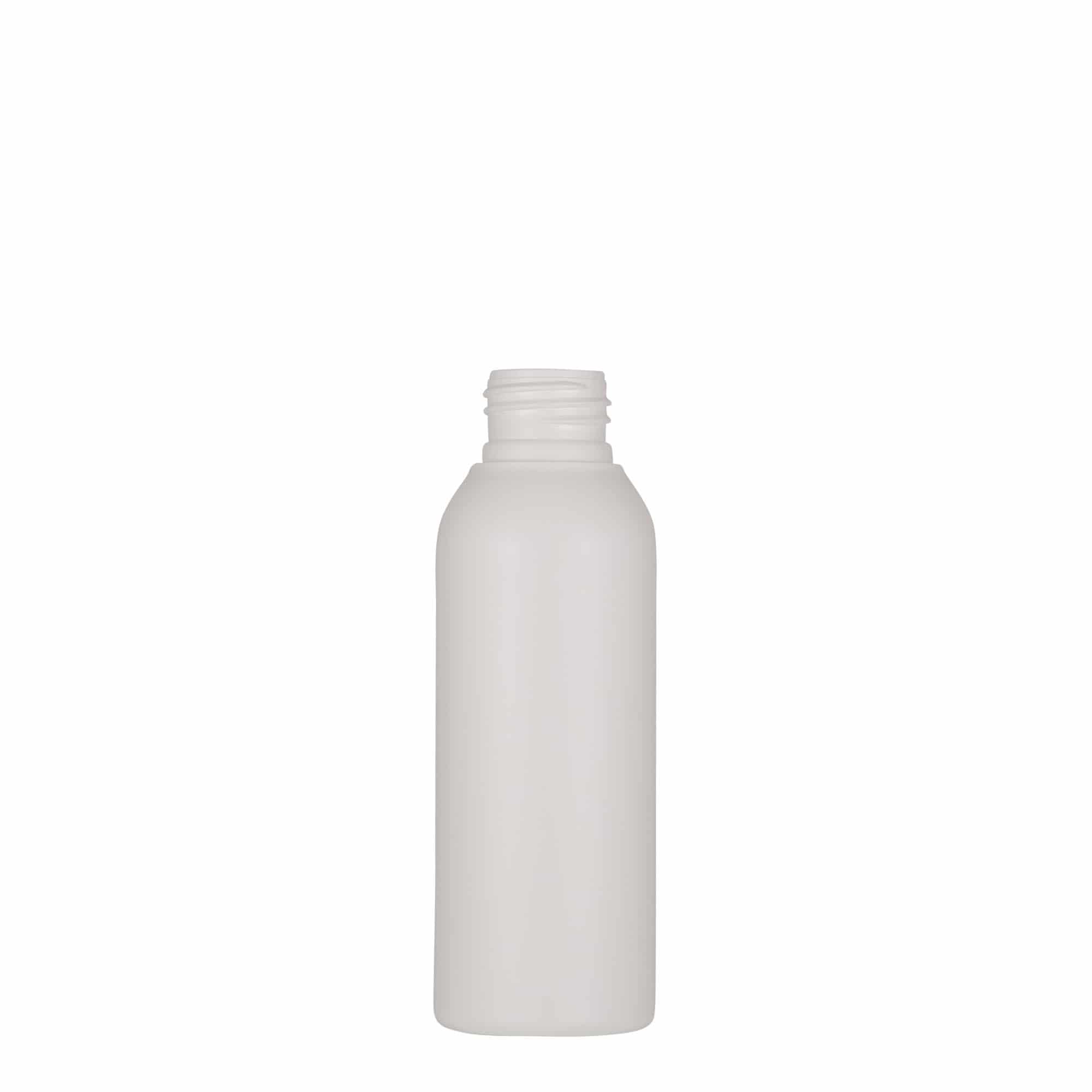 100 ml Kunststoffflasche 'Tuffy', HDPE, weiß, Mündung: 24/410