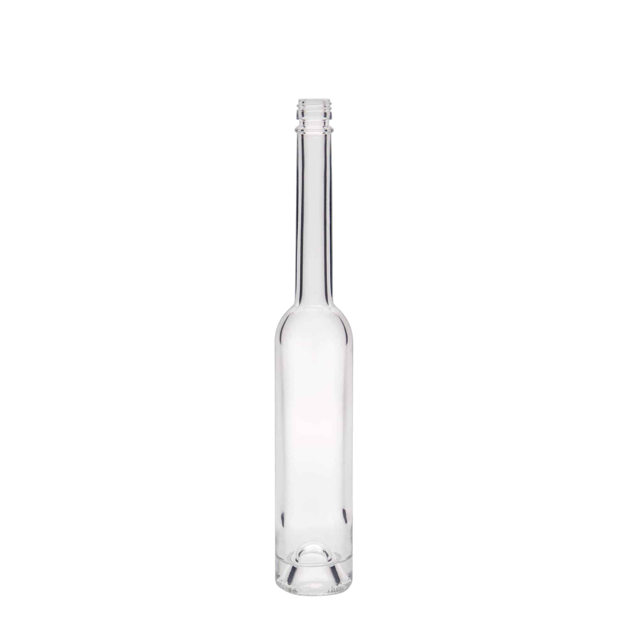 100 ml Glasflasche 'Platina', Mündung: PP 18