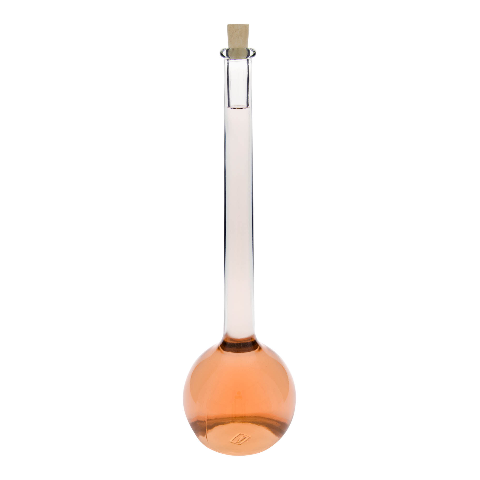 1.500 ml Glasflasche „Tulipano“, Mündung: Kork