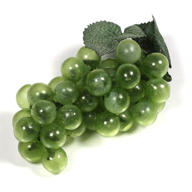 Kunststofftrauben, grün