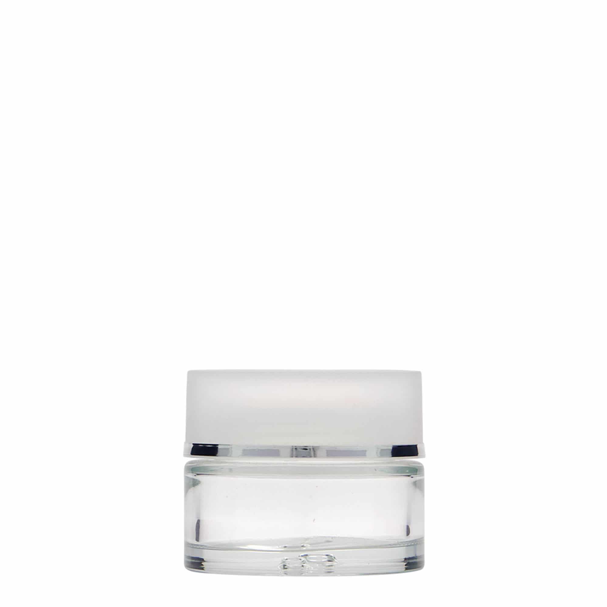 30 ml Tiegel 'Clear Edition', Glas, Mündung: Schraubverschluss