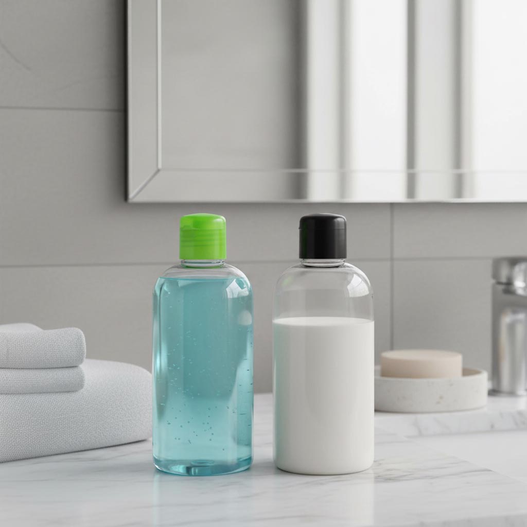 Schraubverschluss mit Spritzeinsatz, PP-Kunststoff, schwarz, für Mündung: 24/410