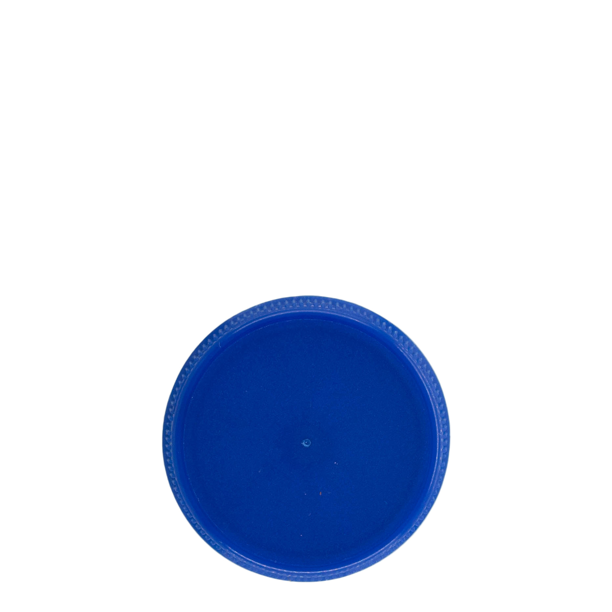 Schraubverschluss Zweistartgewinde, PE-Kunststoff, blau, für Mündung: PET 38 mm Schraubverschluss Zweistartgewinde, PE-Kunststoff, blau, für Mündung: PET 38 mm