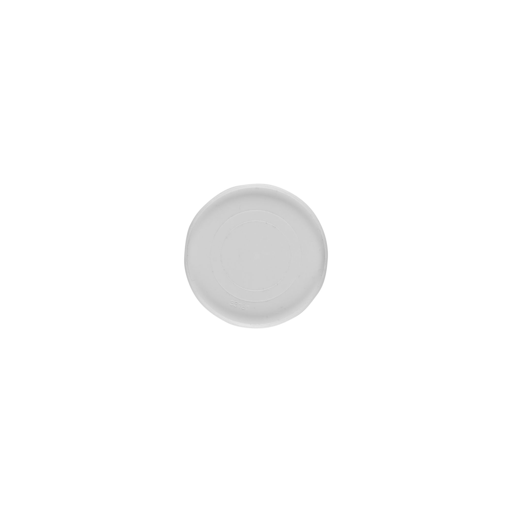 Abdeckscheibe für 50 ml 'Bianca', PP-Kunststoff, weiß