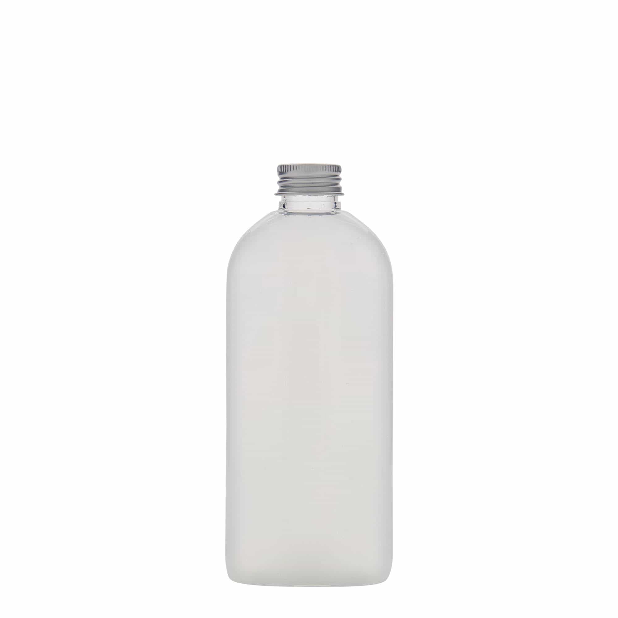 250 ml PET-Flasche 'Iris', oval, Kunststoff, Mündung: GPI 24/410