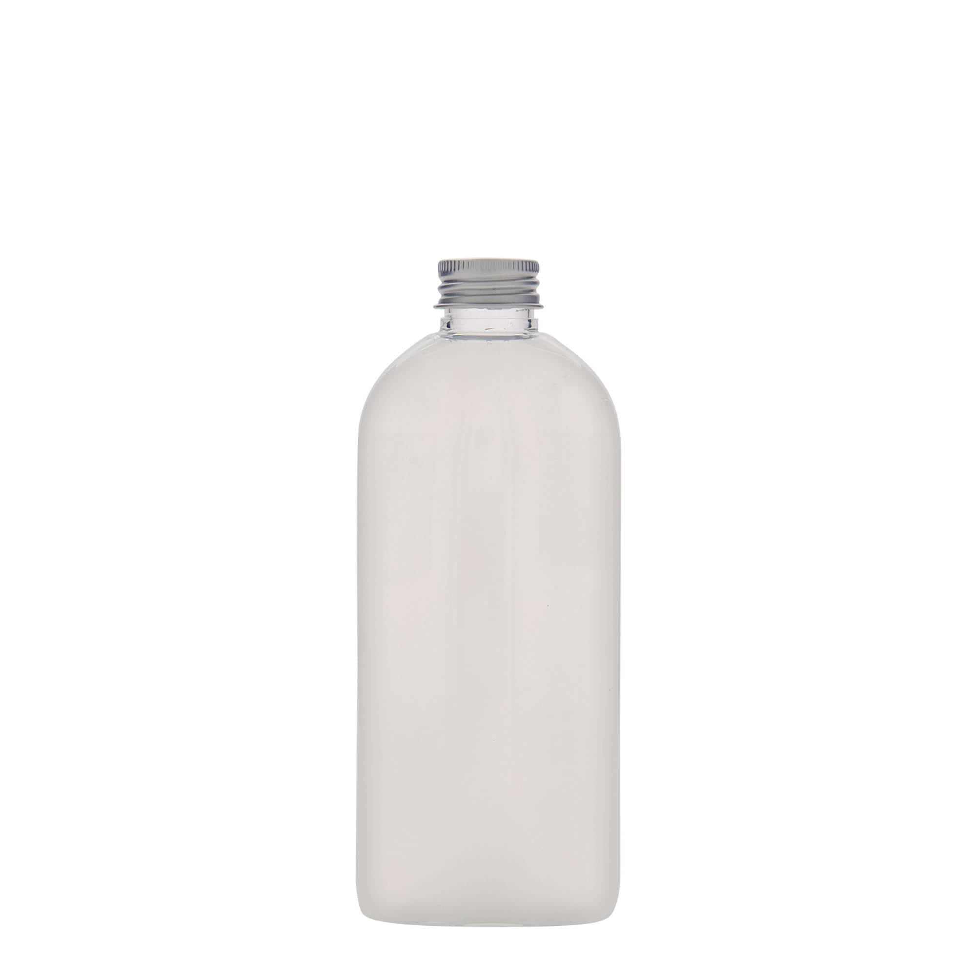 250 ml PET-Flasche „Iris“, oval, Kunststoff, Mündung:  24/410