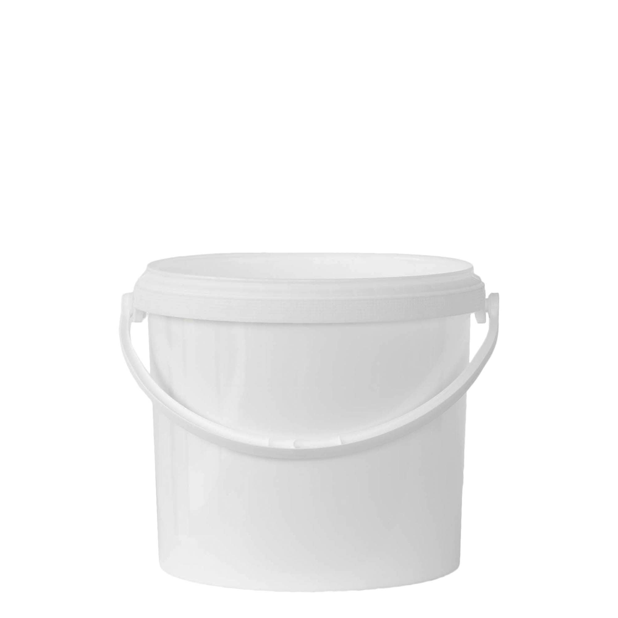 5 l Eimer, PP-Kunststoff, weiß 5 l Eimer, PP-Kunststoff, weiß