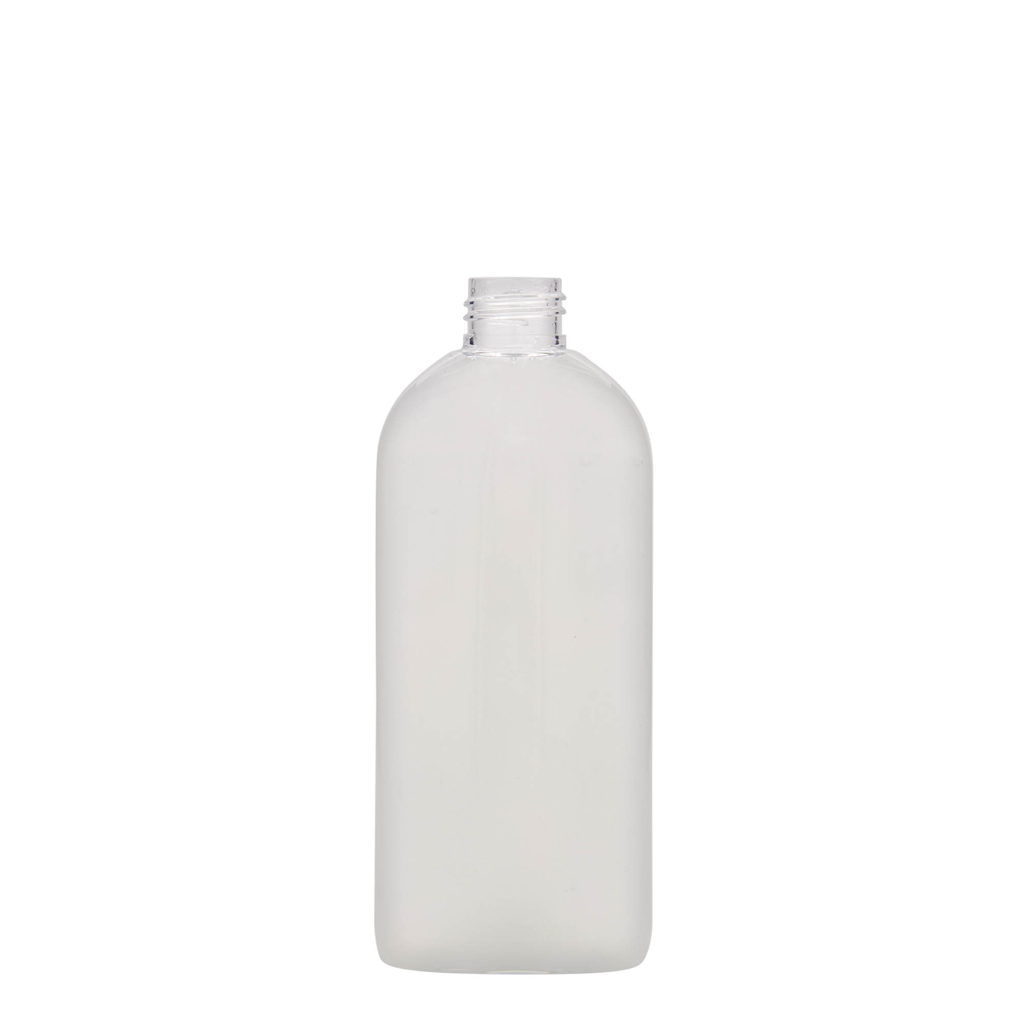 250 ml PET-Flasche 'Iris', oval, Kunststoff, Mündung: 24/410
