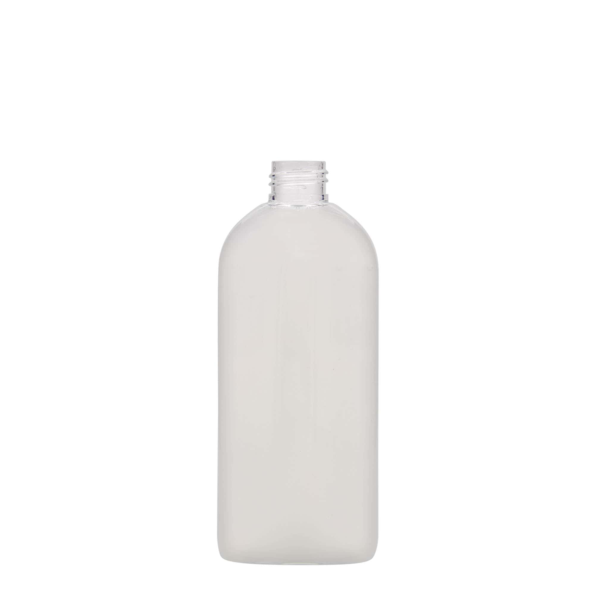 250 ml PET-Flasche 'Iris', oval, Kunststoff, Mündung: 24/410
