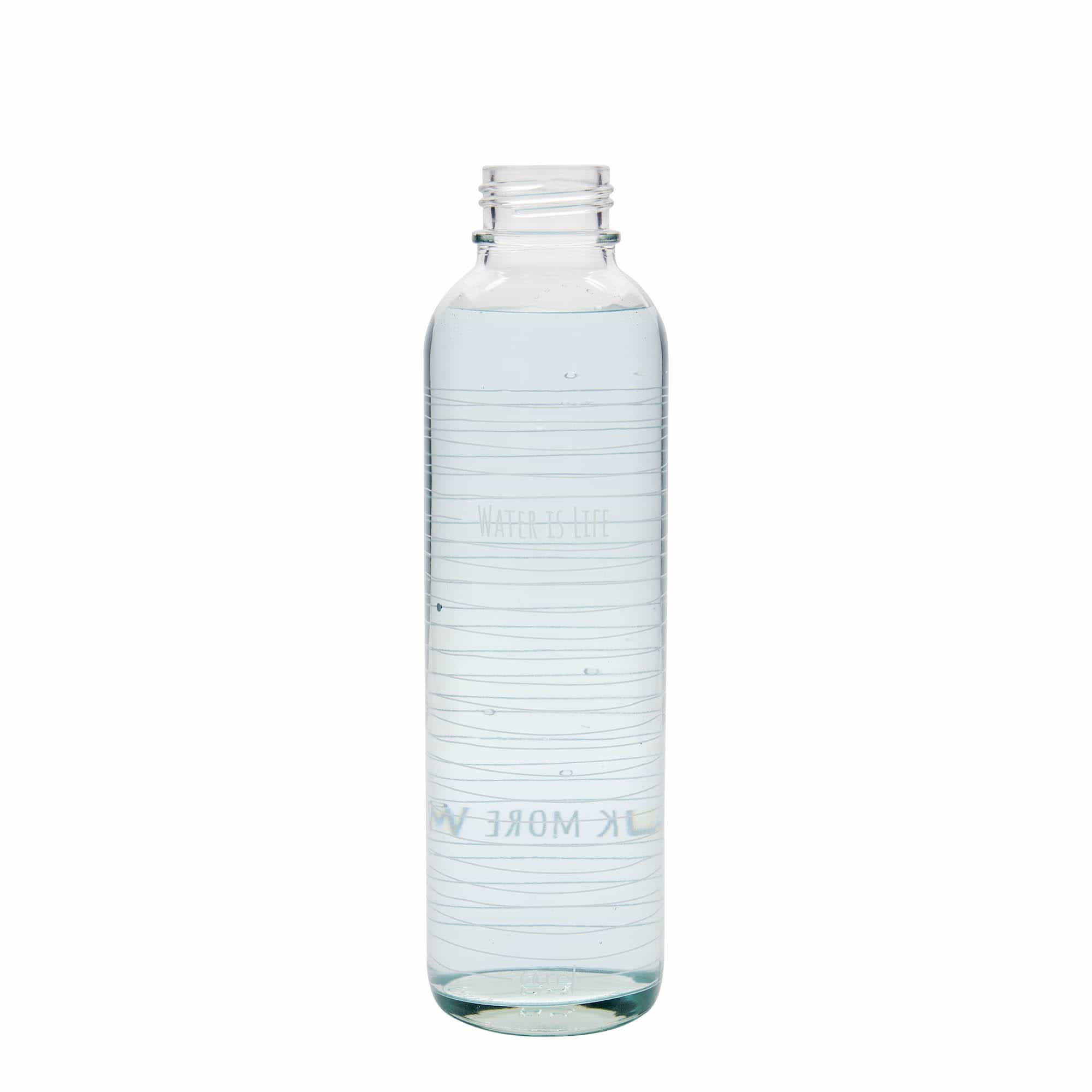 700 ml Trinkflasche CARRY Bottle „Water is Life“, Mündung: Schraubverschluss