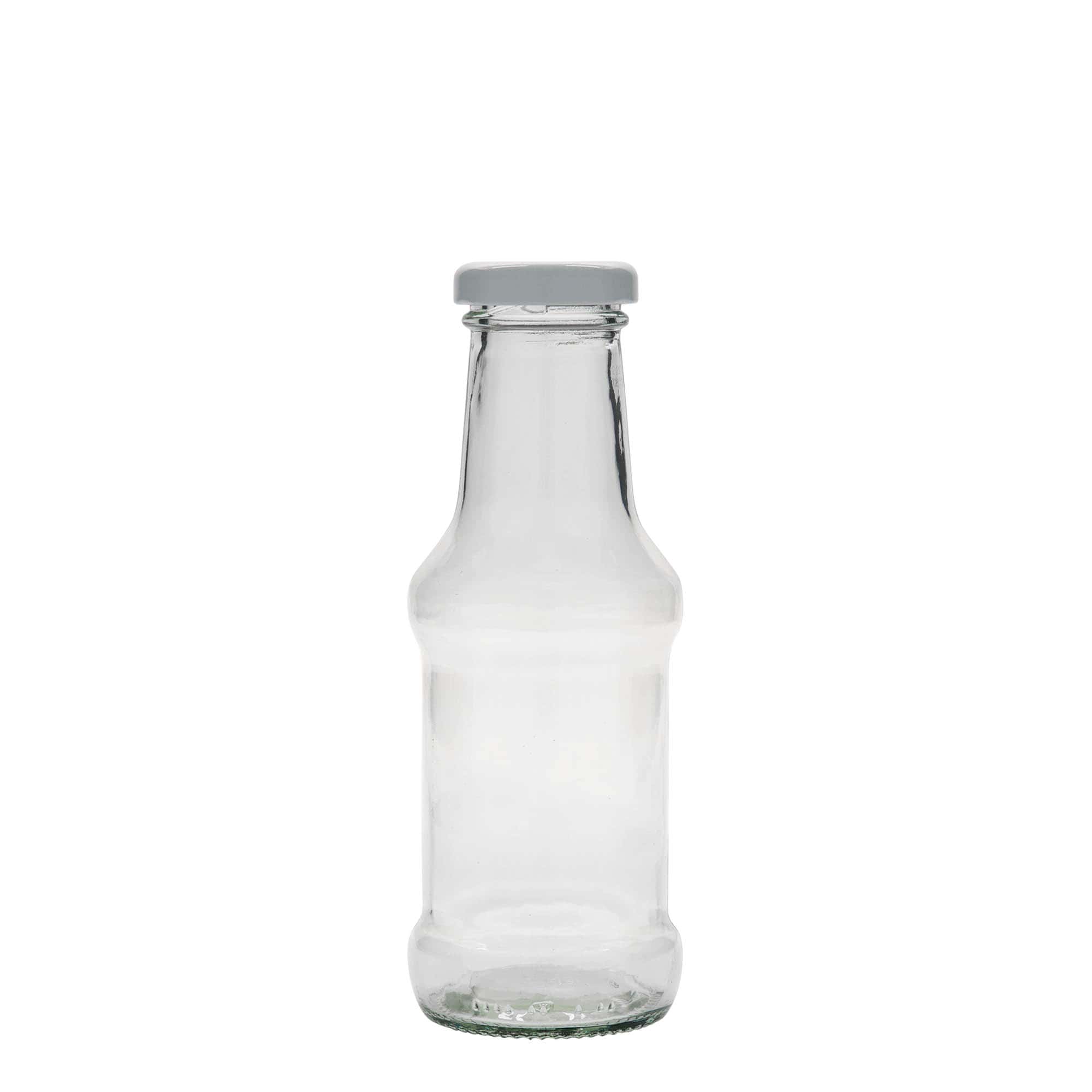 250 ml Soßenflasche, Glas, Mündung: Twist-off (TO 38)