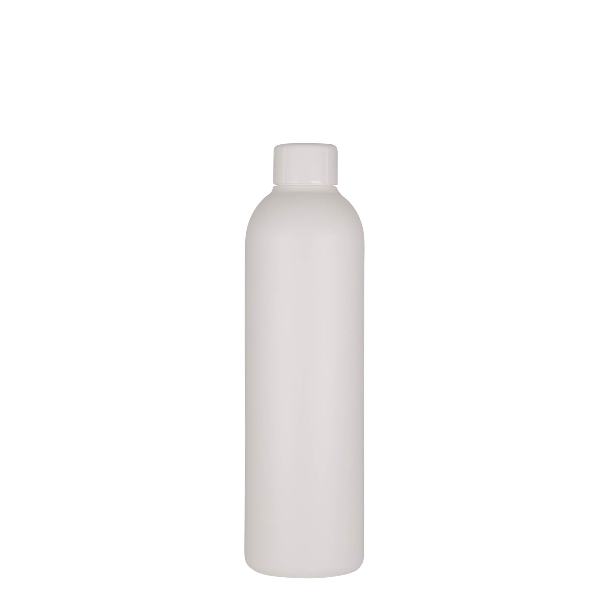 250 ml Kunststoffflasche „Tuffy“, HDPE, weiß, Mündung:  24/410