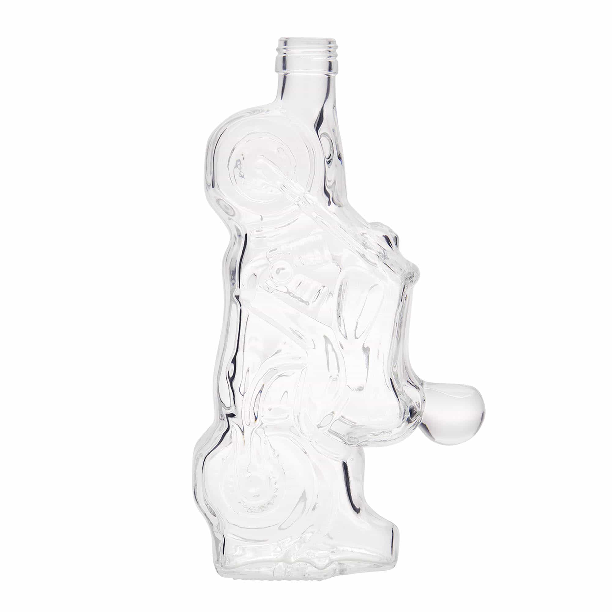 350 ml Glasflasche 'Motorrad', Mündung: PP 28 350 ml Glasflasche 'Motorrad', Mündung: PP 28