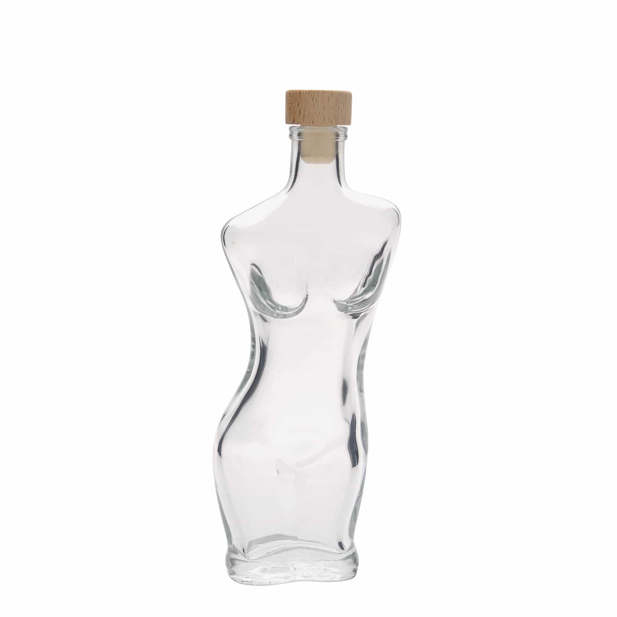 200 ml Glasflasche „Eva“, Mündung: Kork