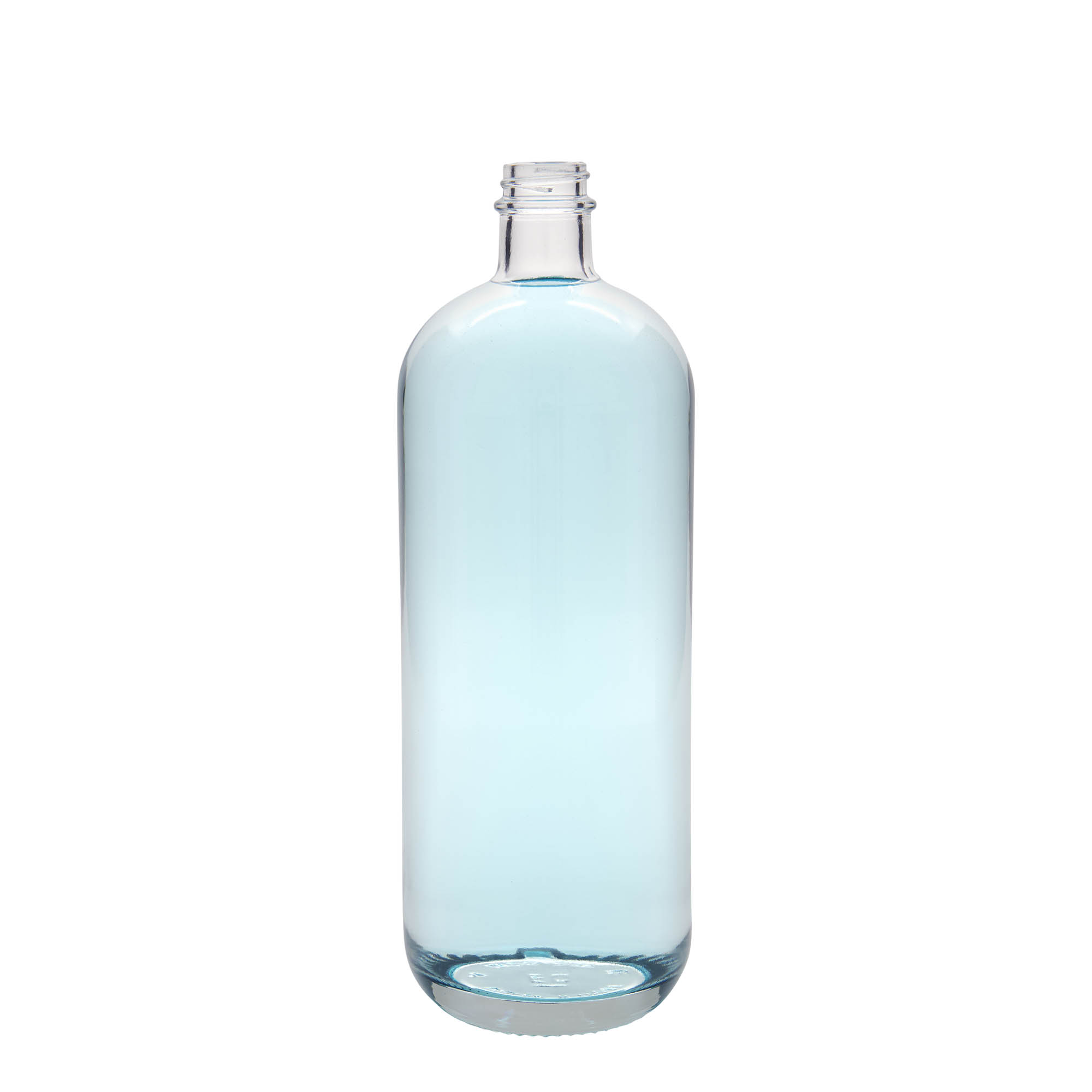 1000 ml Glasflasche 'Lotto', Mündung: GPI 28